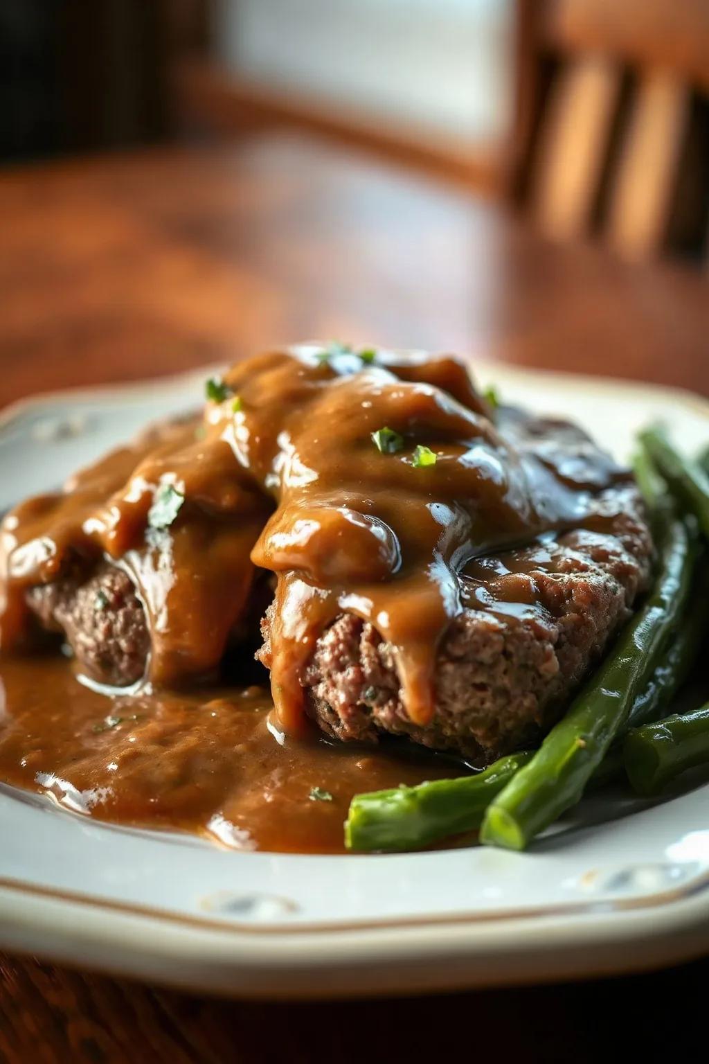Recette de steak du pauvre à l'amish