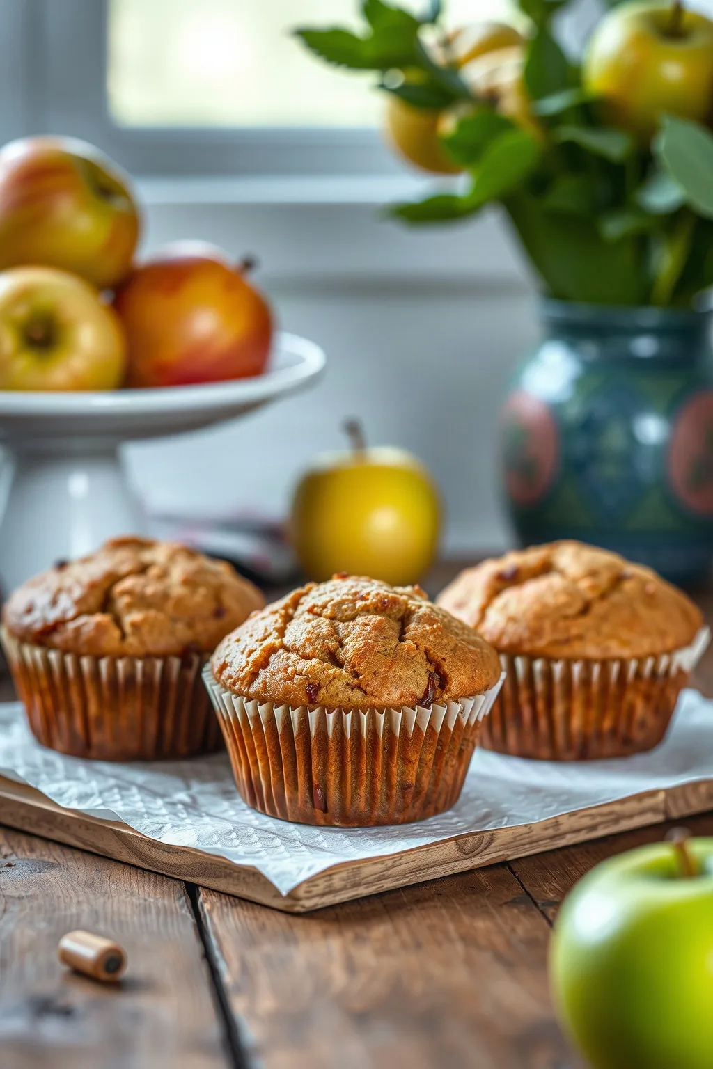 Diabetic Friendly Apple Muffins
