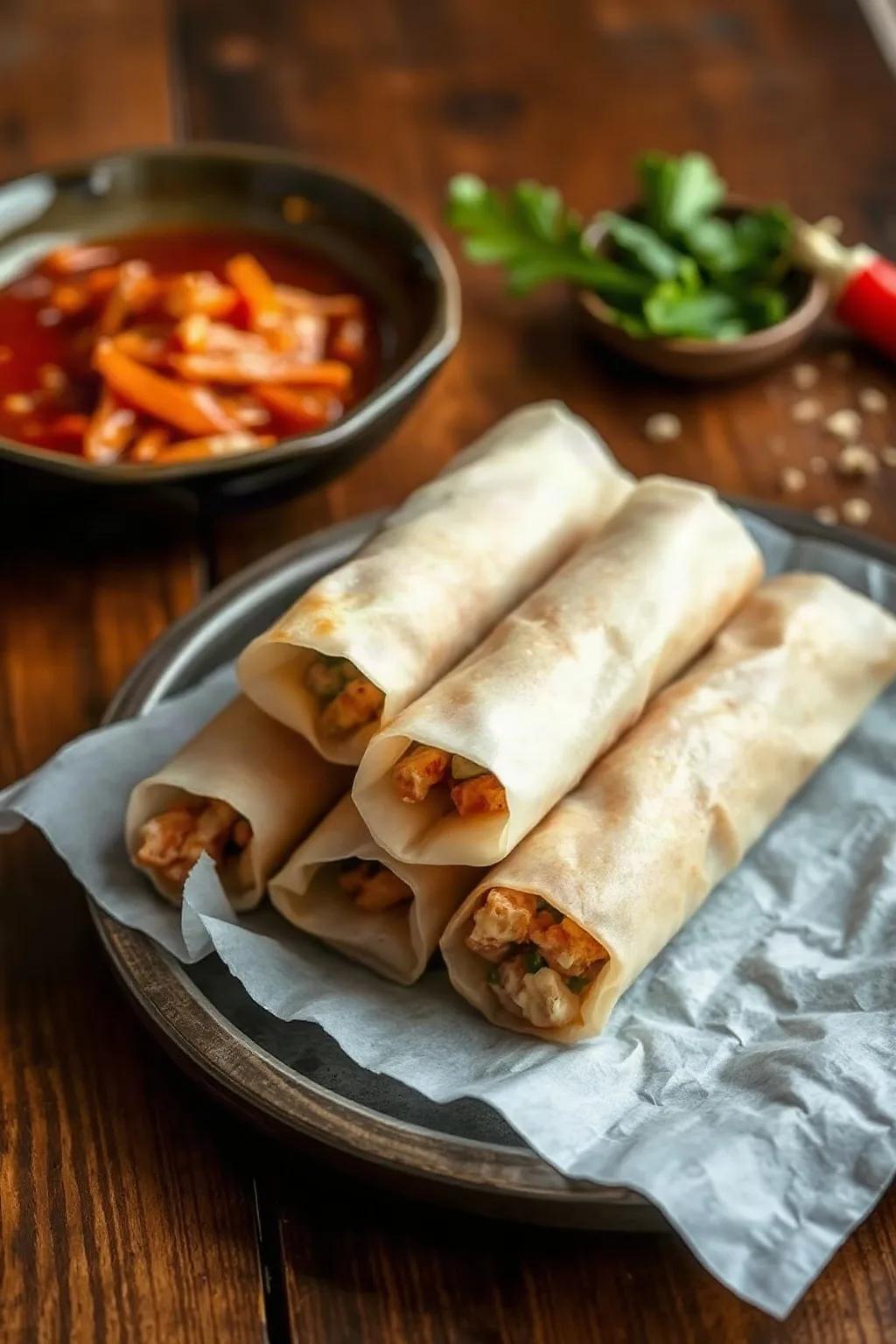 Masa para Rollitos Primavera Caseros