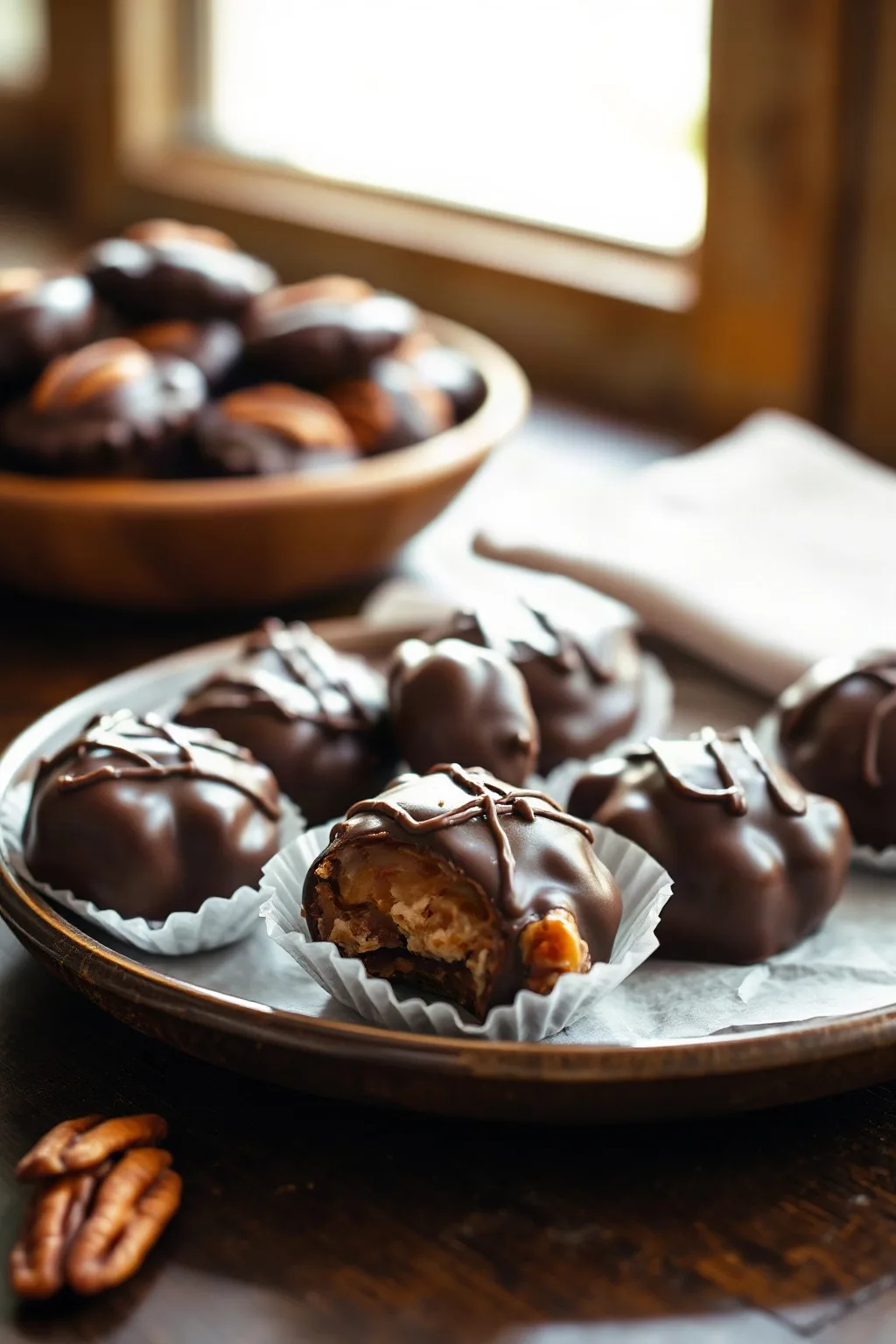 Délicieuses Tortues au Chocolat Maison