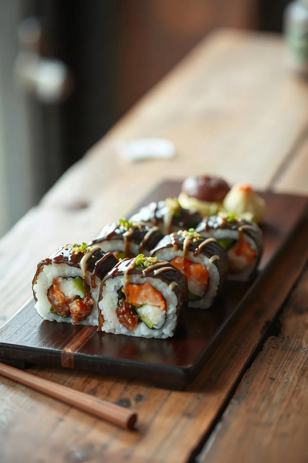 Rouleaux de Sushi Spéciaux Maison