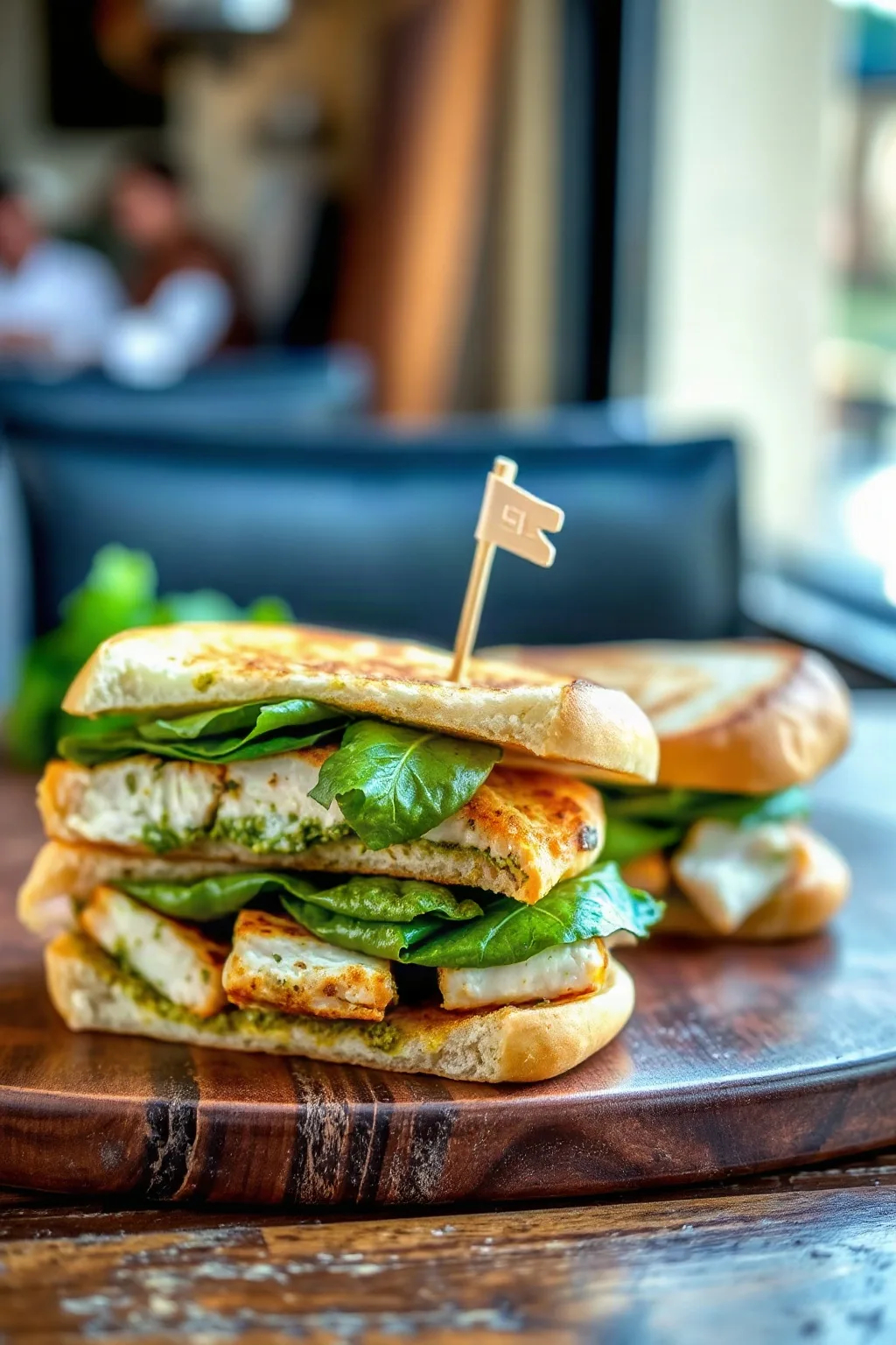 Chicken Pesto Paninis