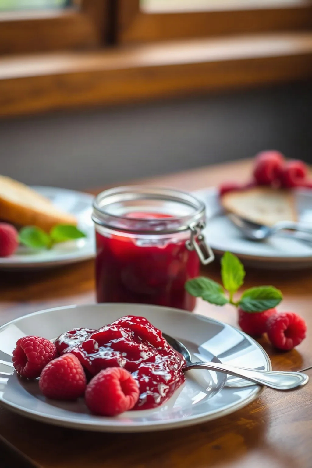 Raspberry Fruit Spread Without Pectin