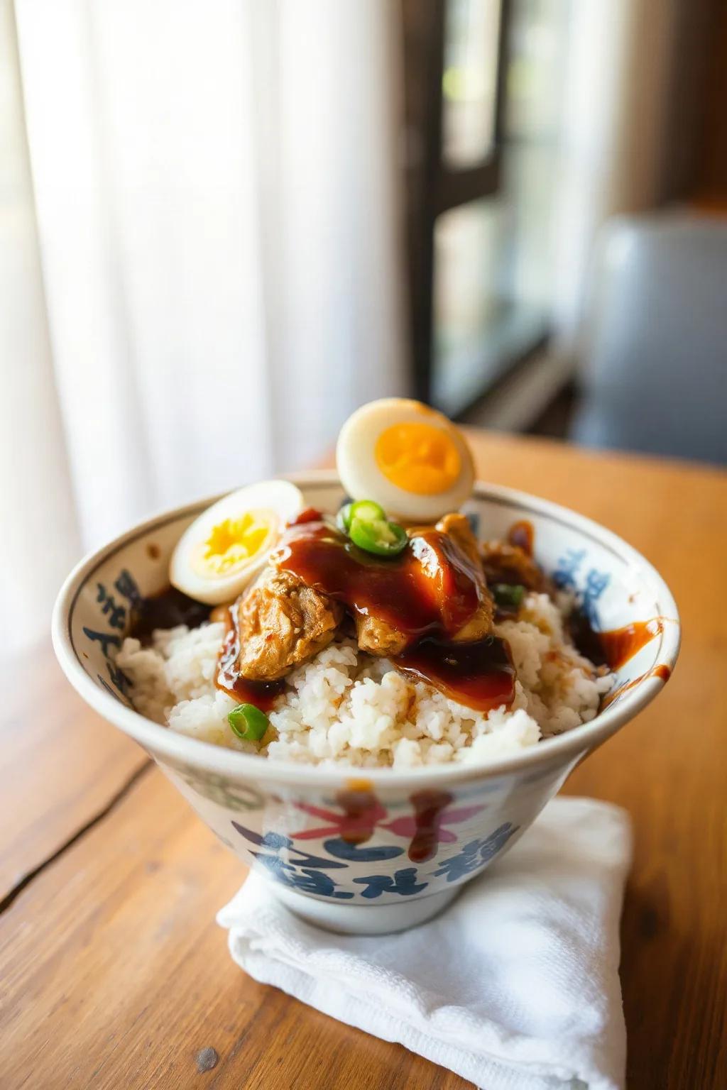 Oyakodon: Tazón de Arroz con Pollo y Huevo Japonés