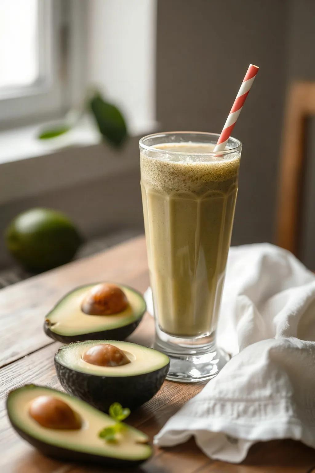 Batido Cremoso de Aguacate