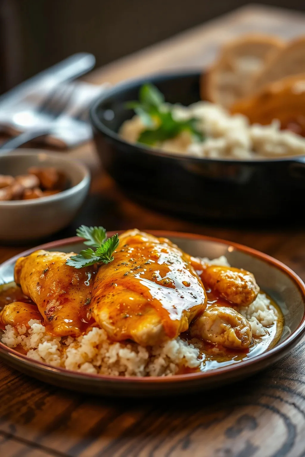 Pollo al Curry con Miel