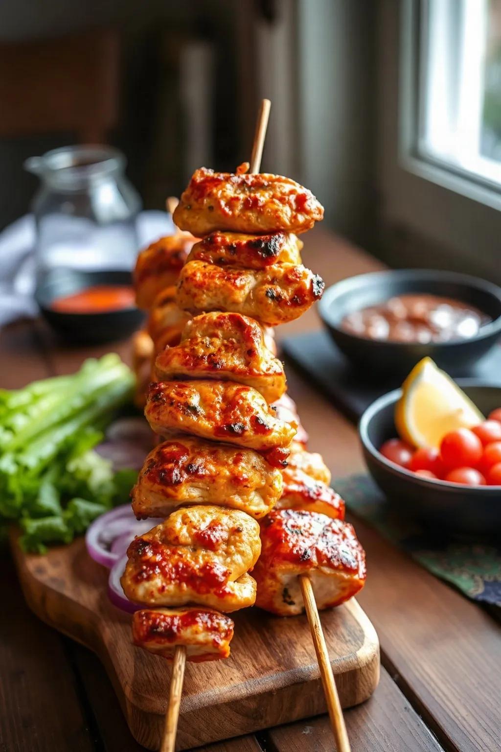 Authentic Turkish Chicken Kebabs