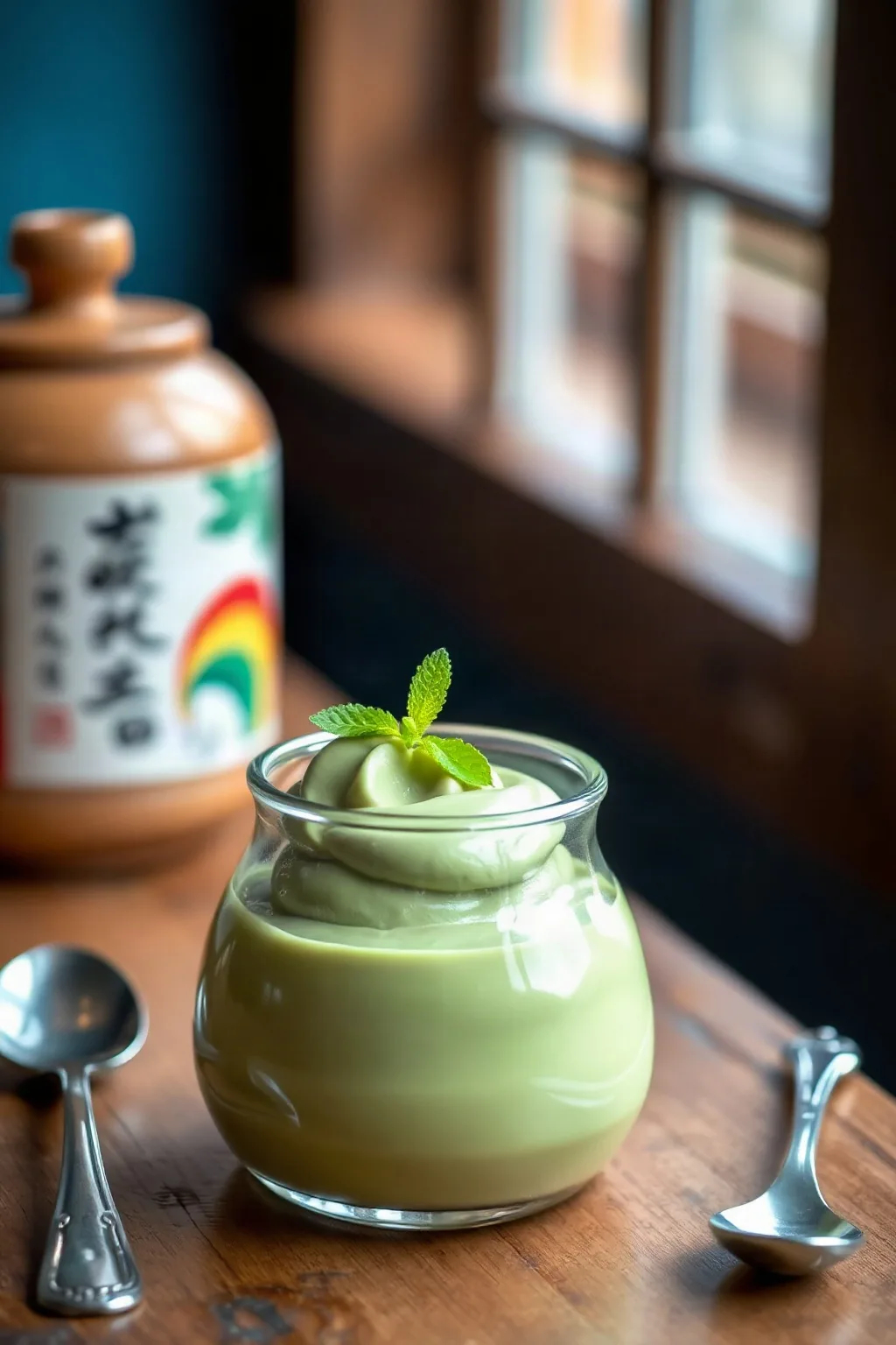 Mousse de Matcha Cremosa