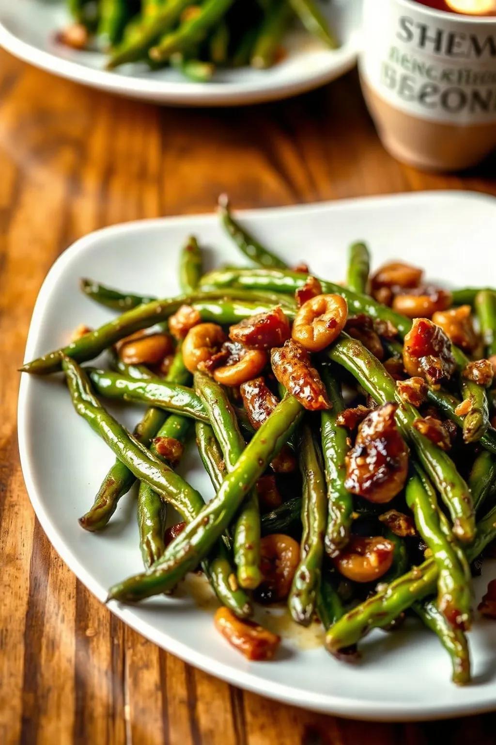 Perfectly Roasted Green Beans