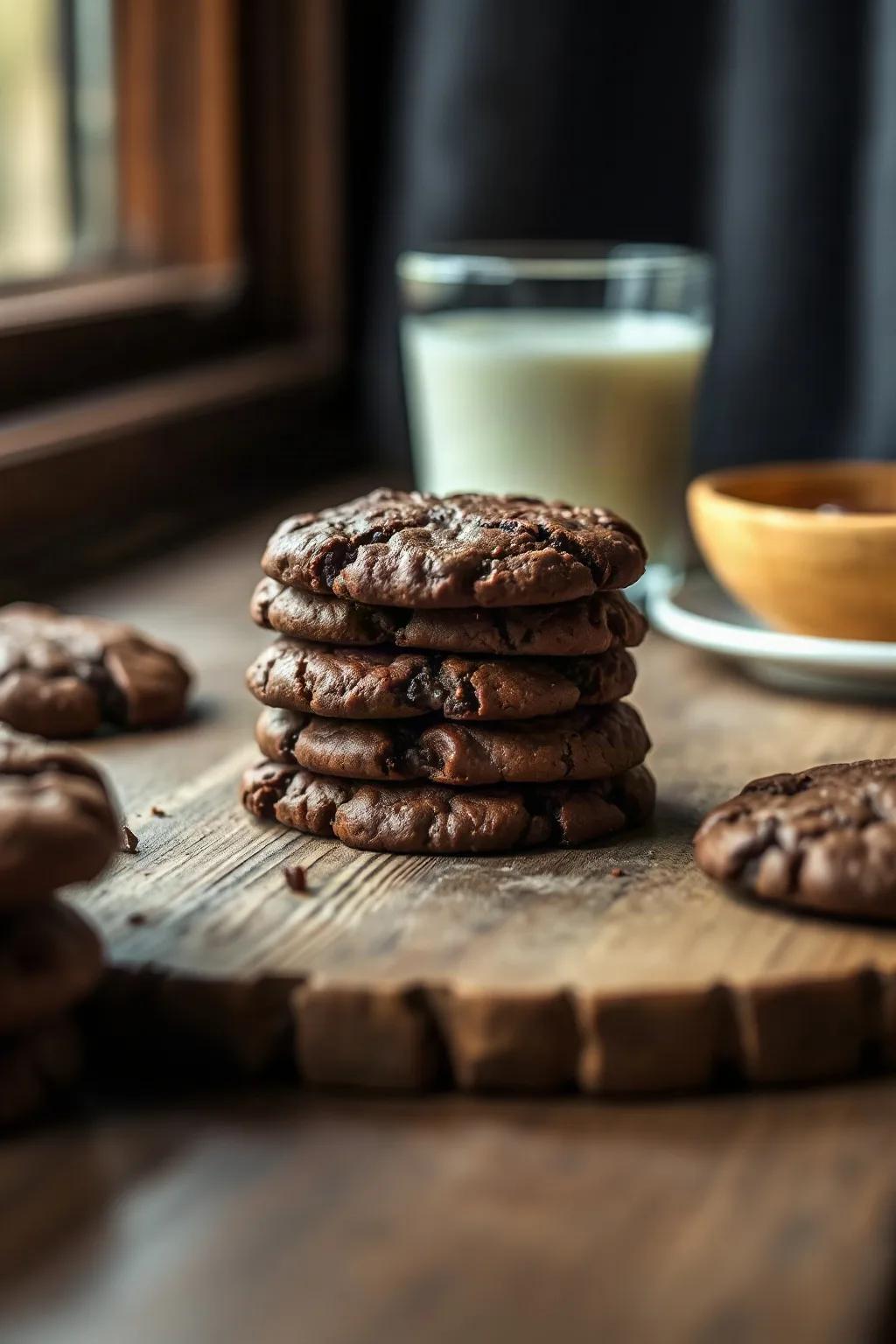 Galletas de Chocolate Crujientes