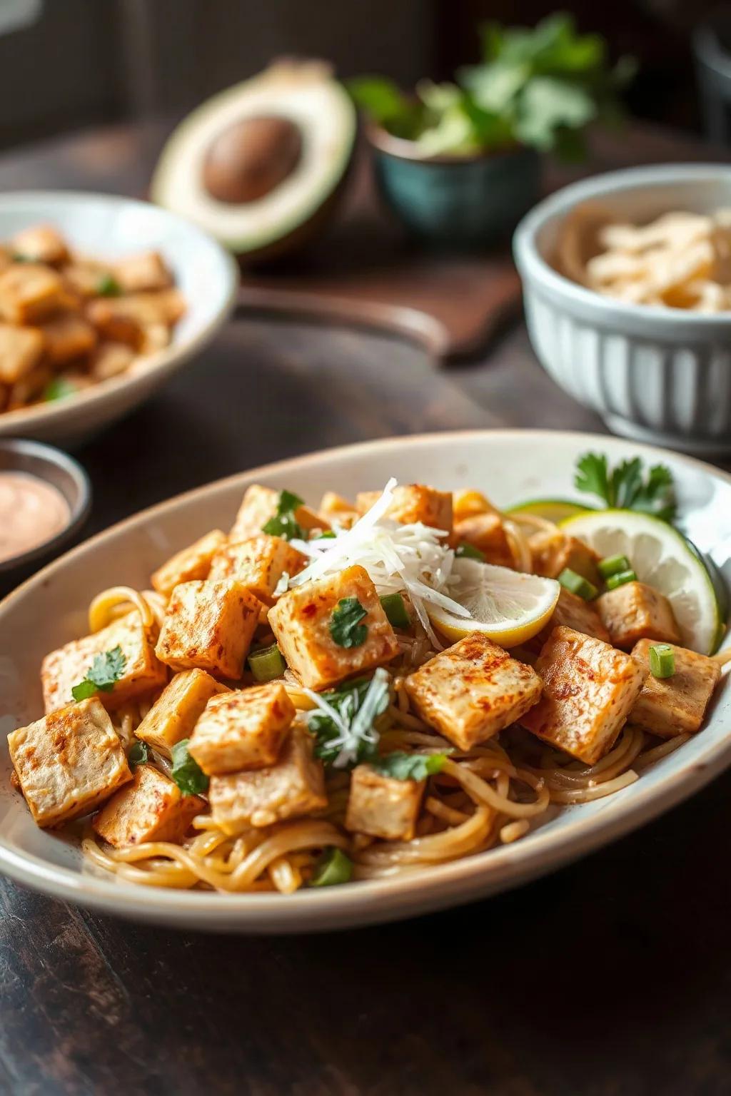 Pad Thai Clásico con Tofu