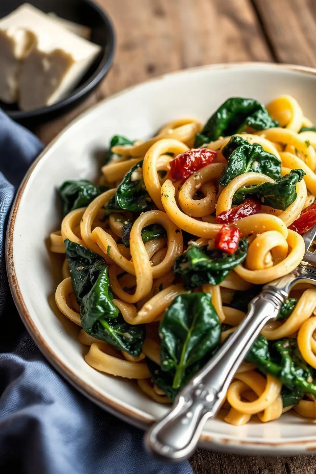 Pasta con Queso Boursin de 3 Ingredientes
