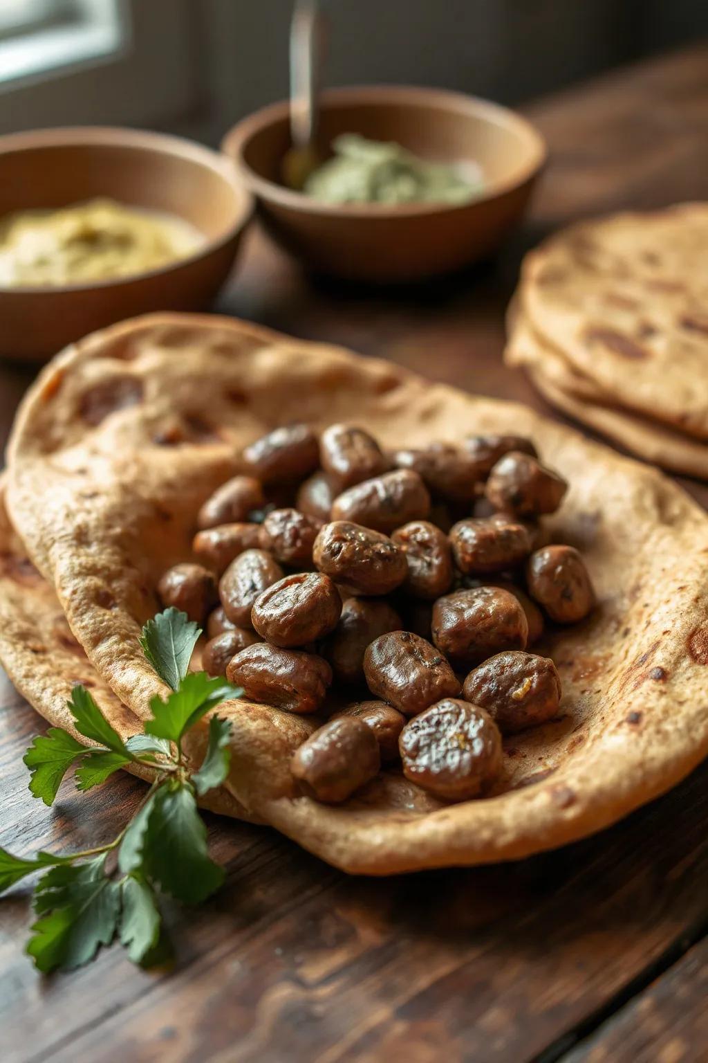 Injera : Pain Éthiopien à la Farine de Teff