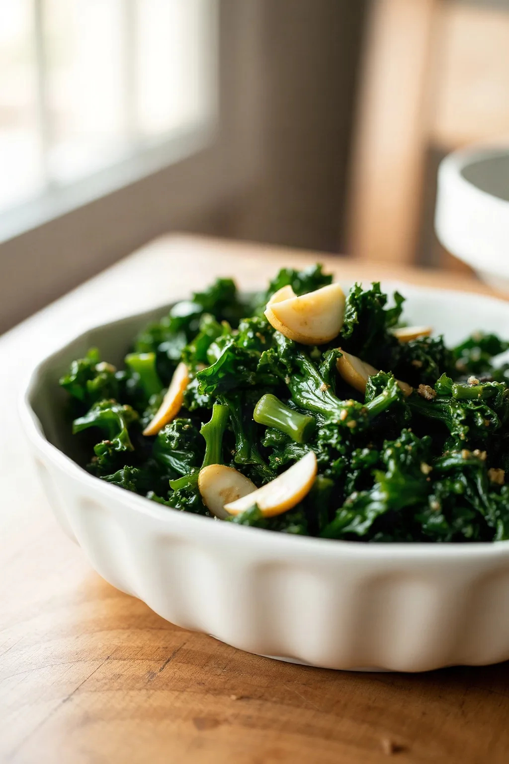 Easy Garlic Kale