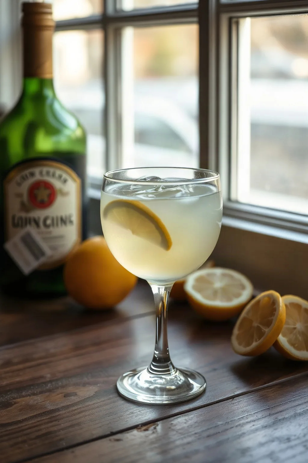 Receta Clásica de Cóctel John Collins