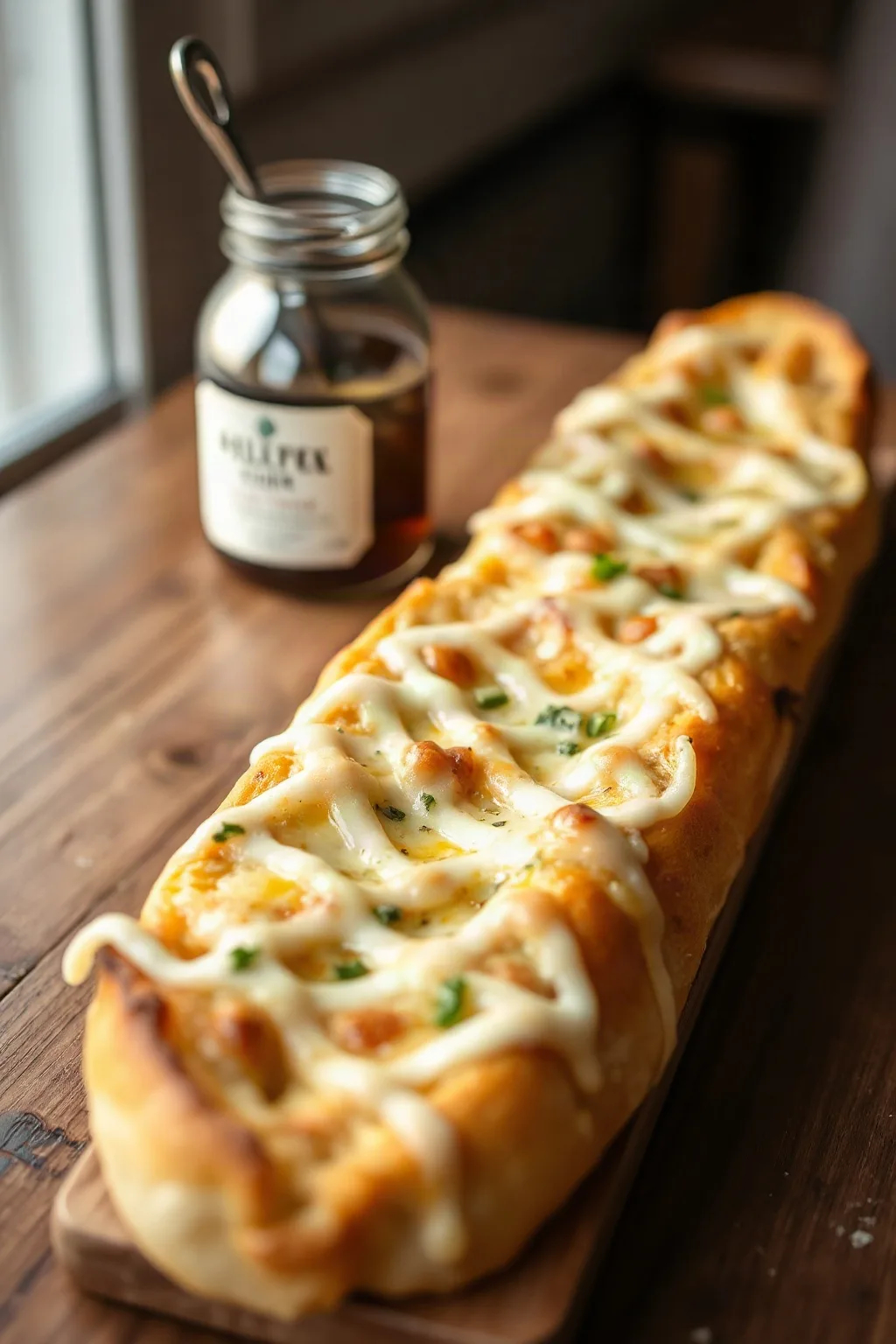 Délice de pain à l'ail et fromage