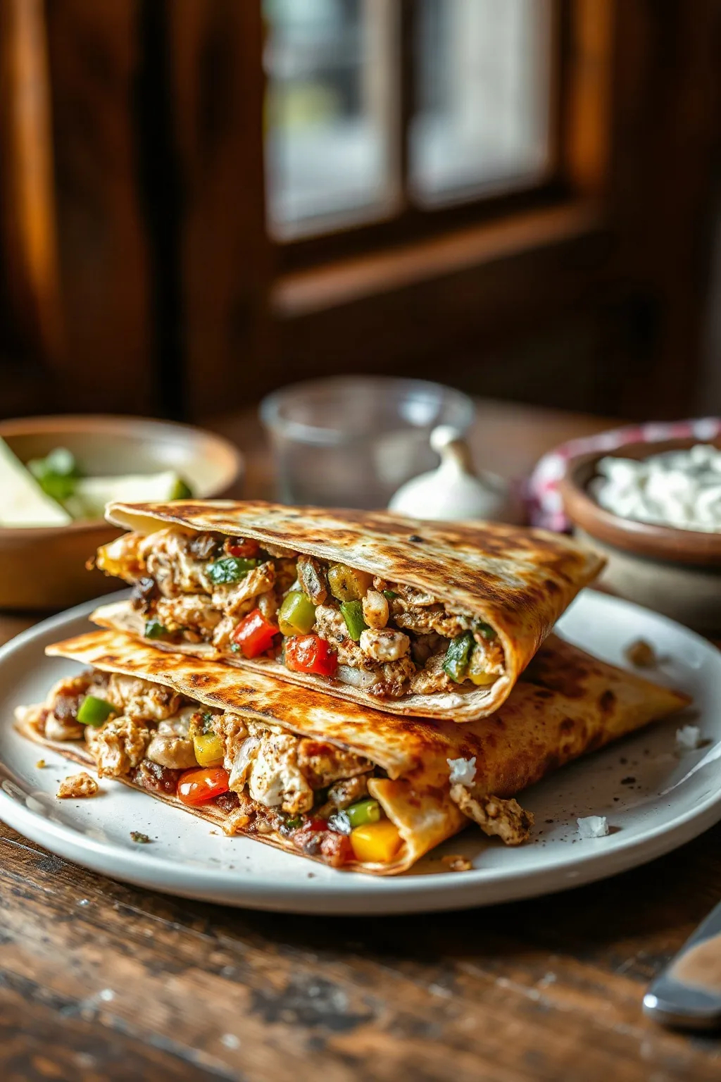 Quesadillas Fajitas Sizzling