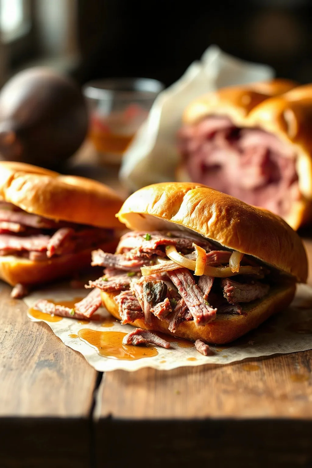 Carne en Conserva a Fuego Lento para Sándwiches