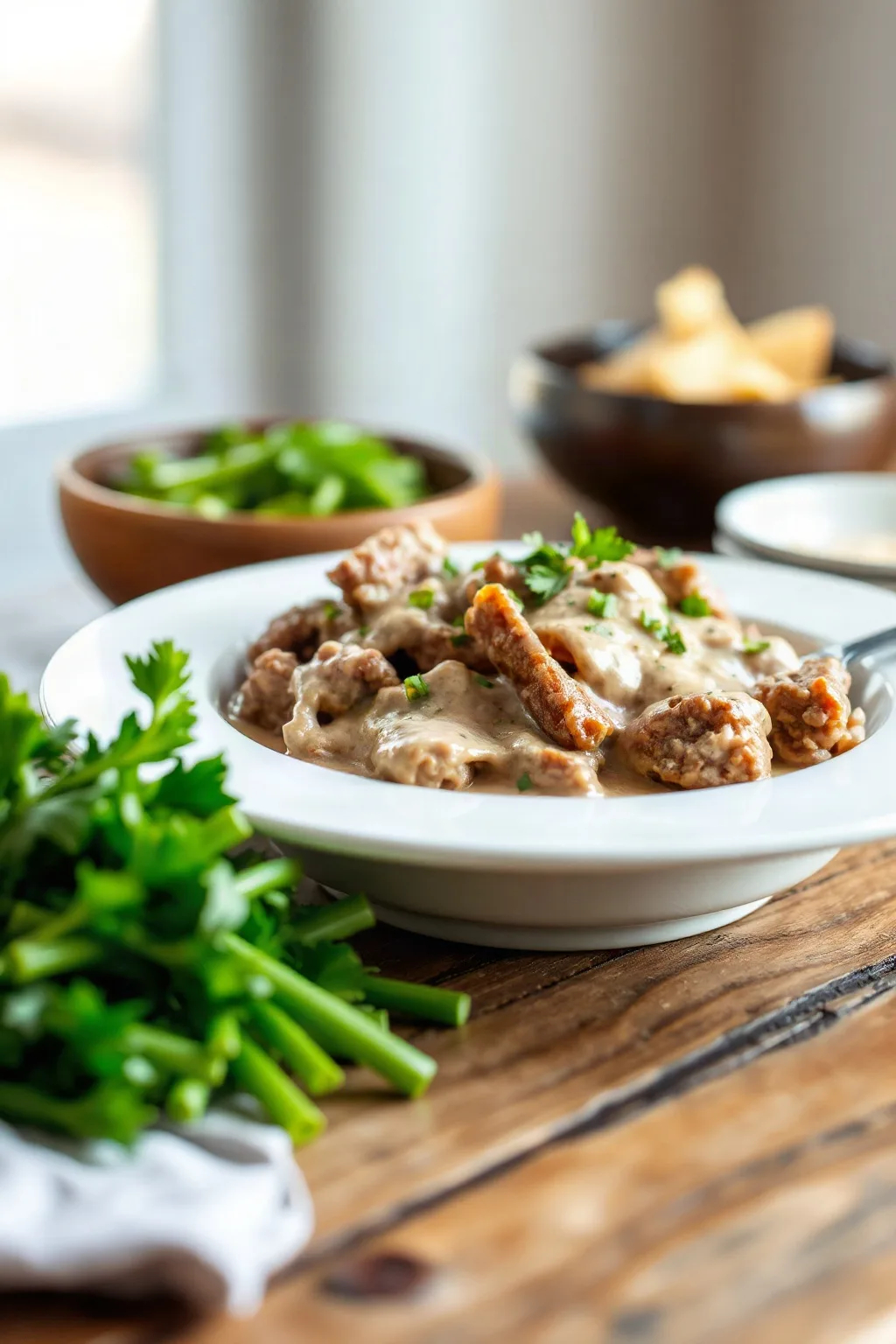 Classic Ground Beef Stroganoff