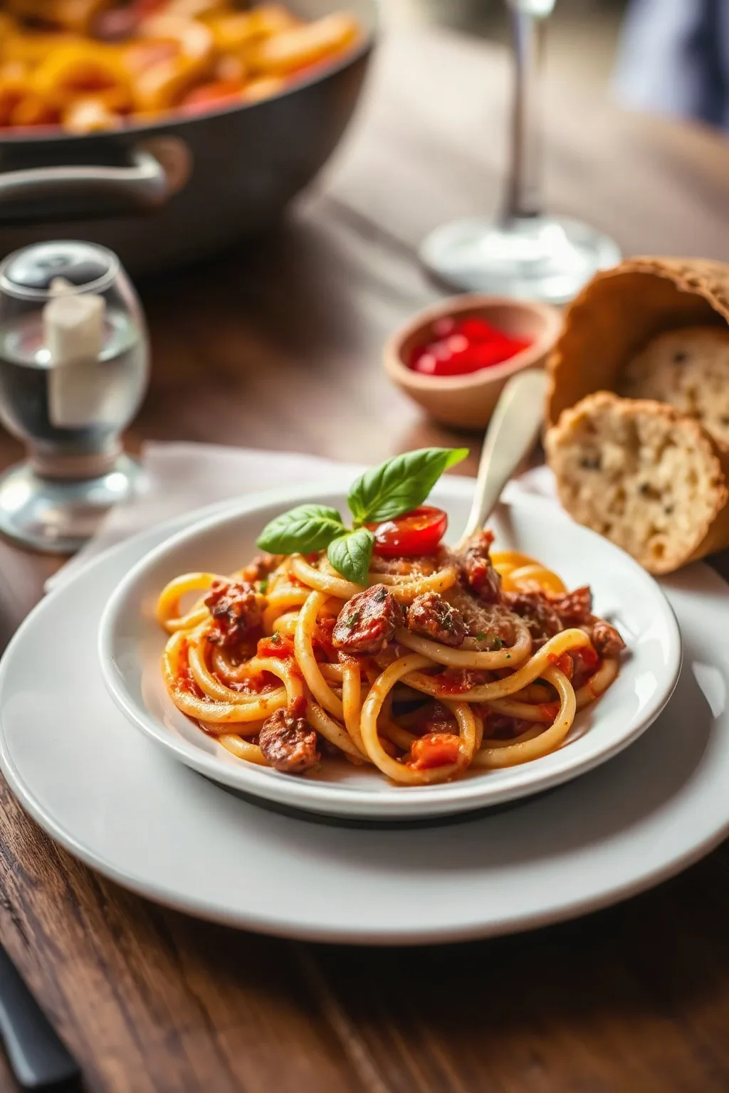 Spicy Chorizo Pasta