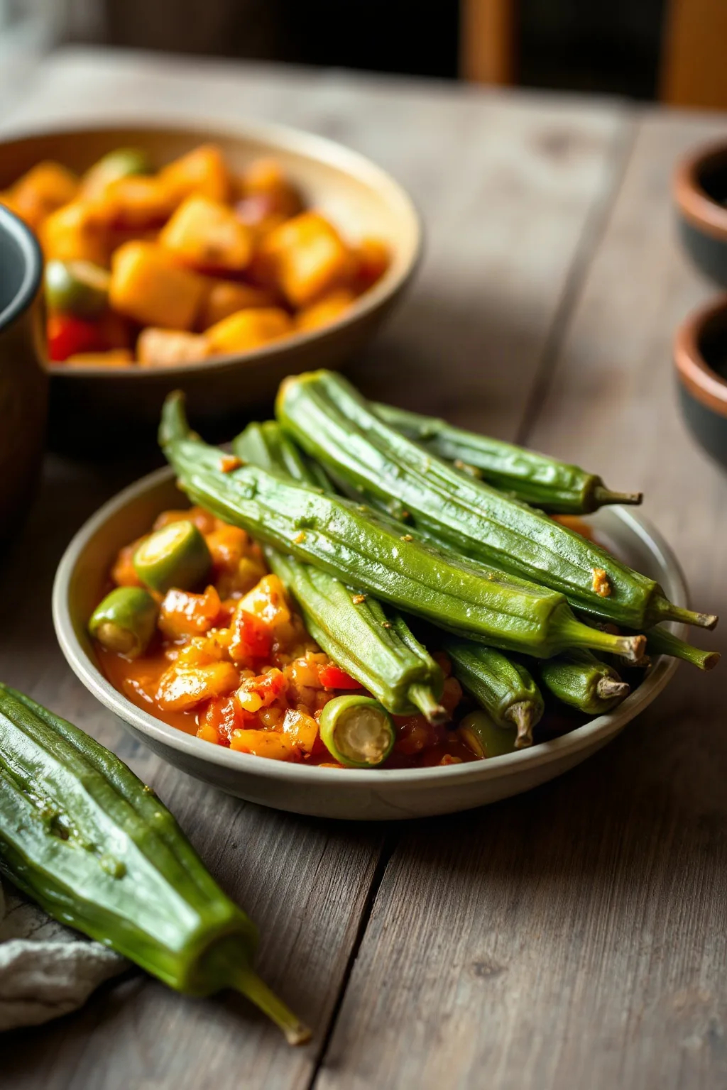 Classic Creole Okra