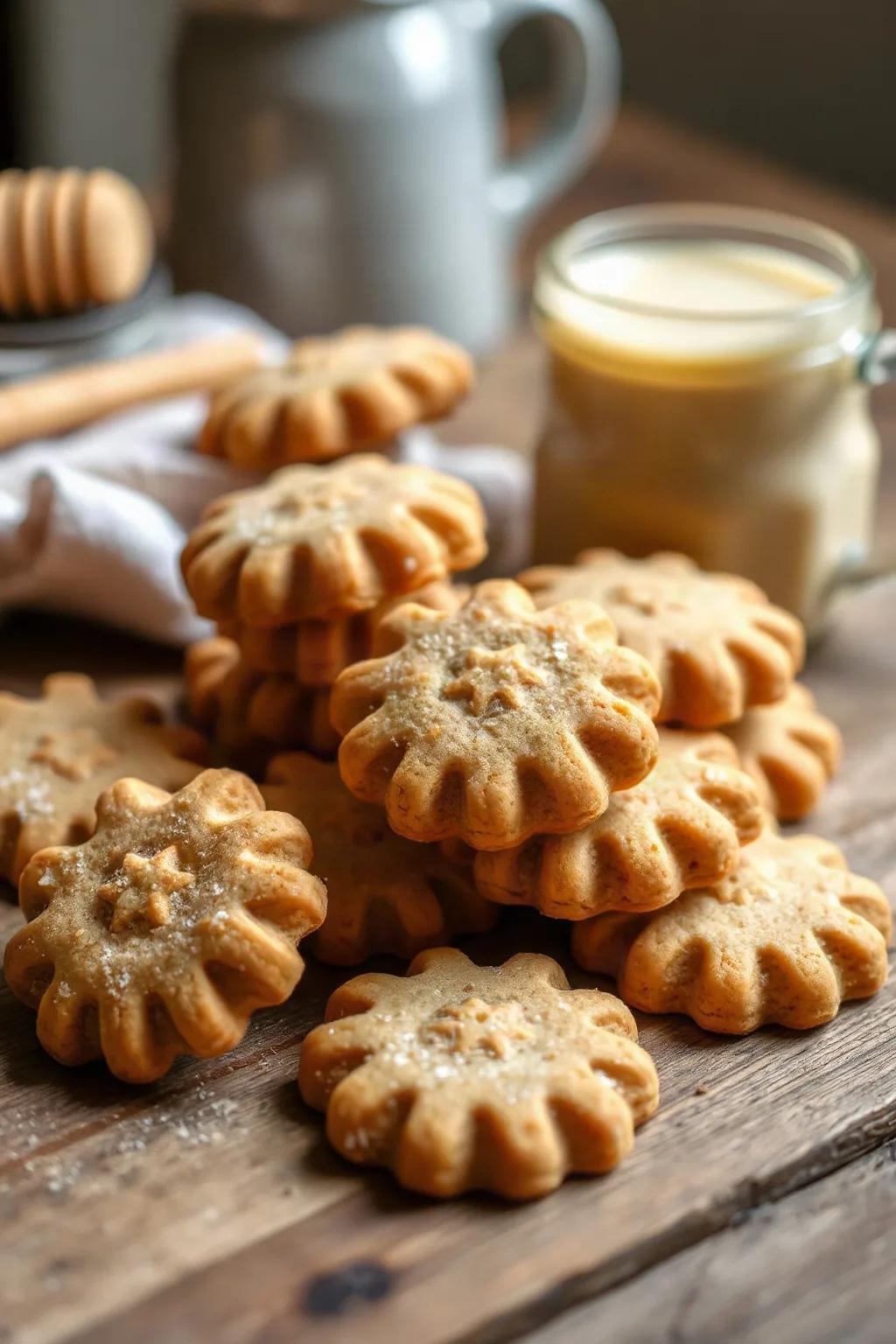 Traditional German Honey Cookies