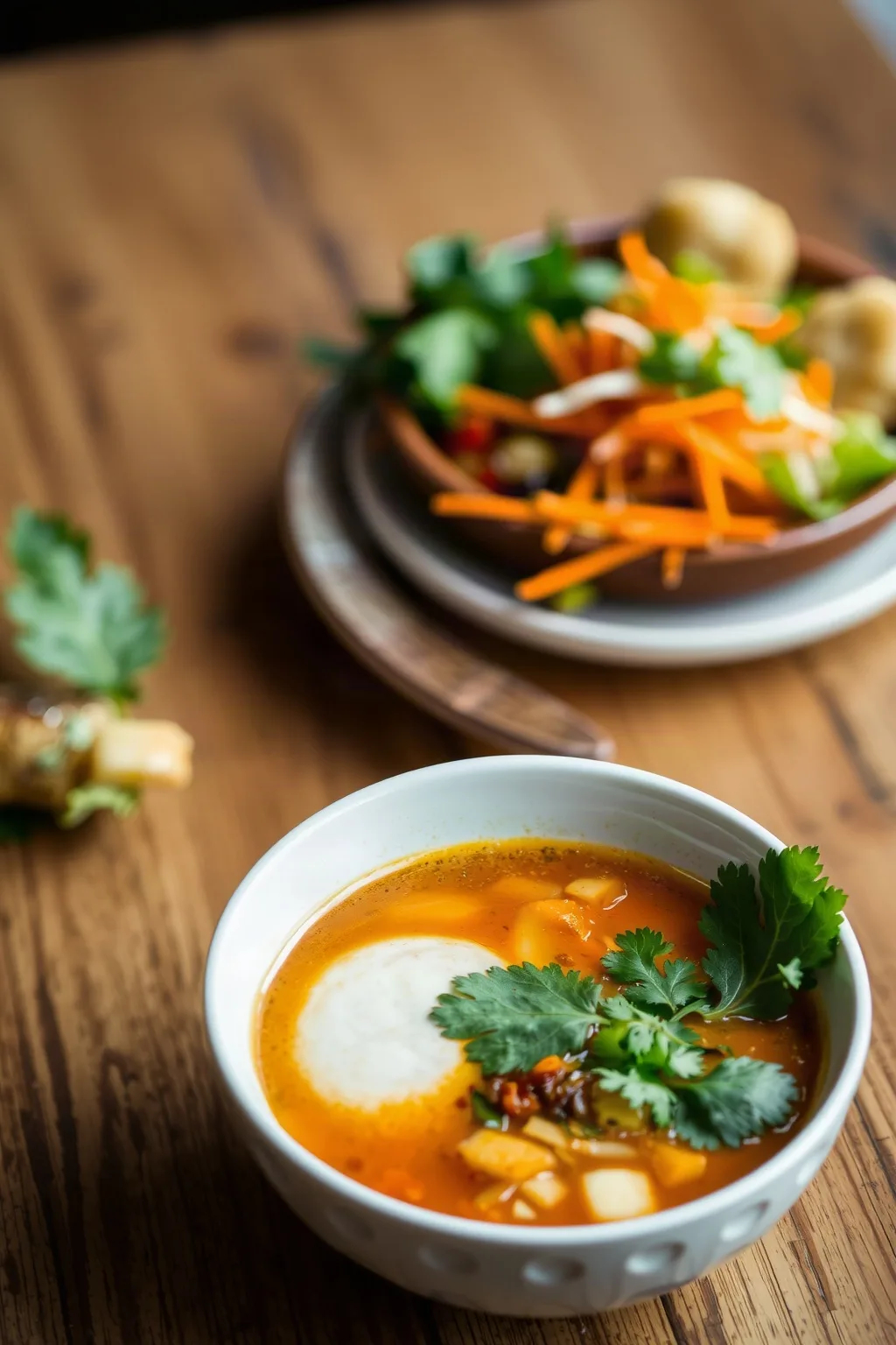 Soupe Thaï-Indienne aux Légumes