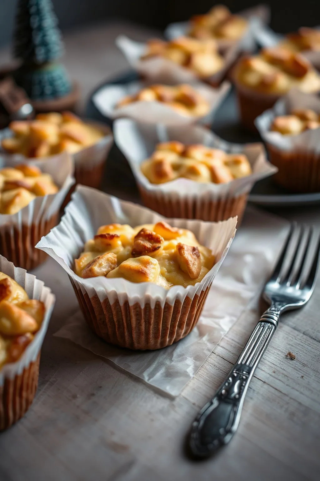 Muffins de Cazuela para la Mañana de Navidad