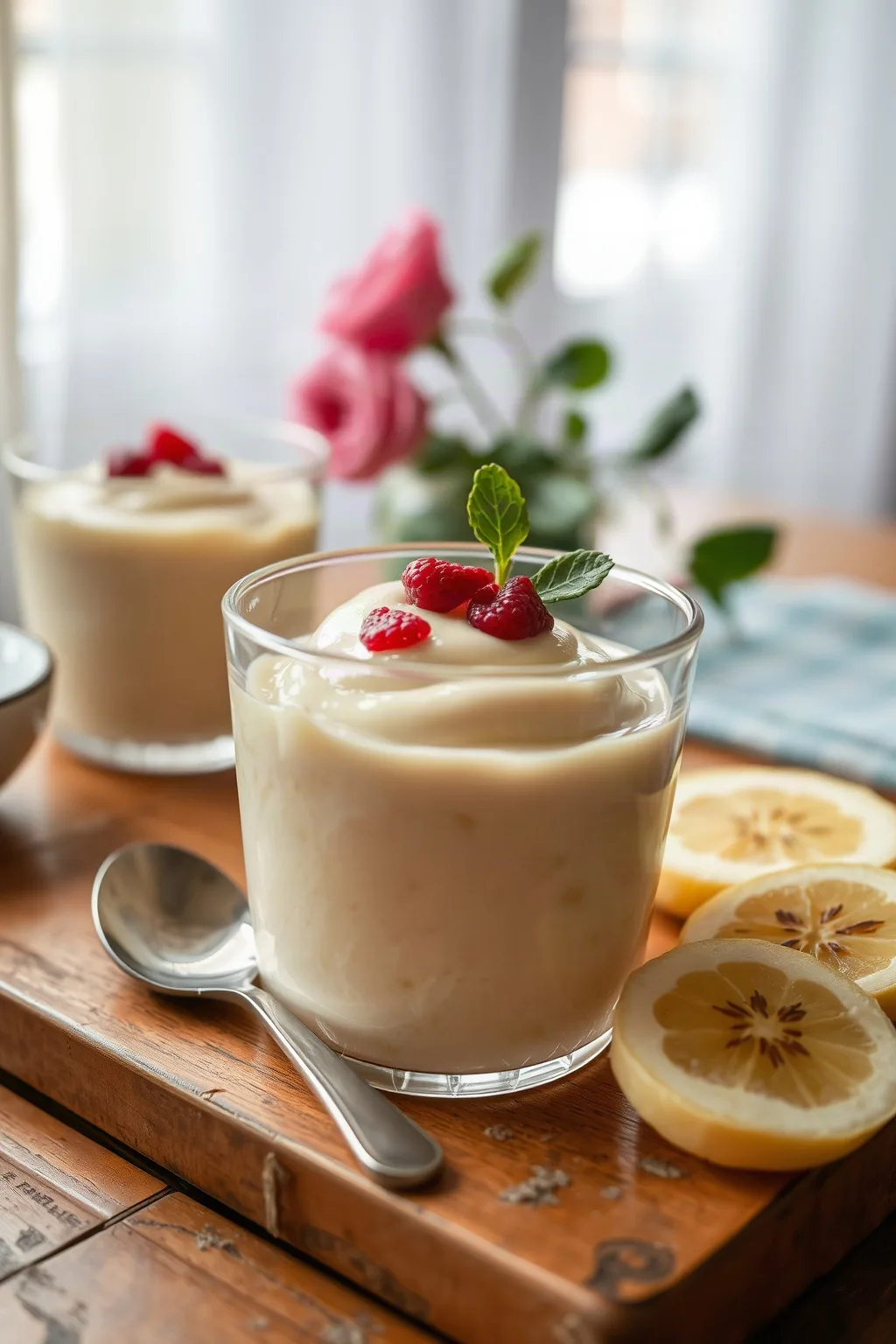 Creamy Fereni Starch Pudding