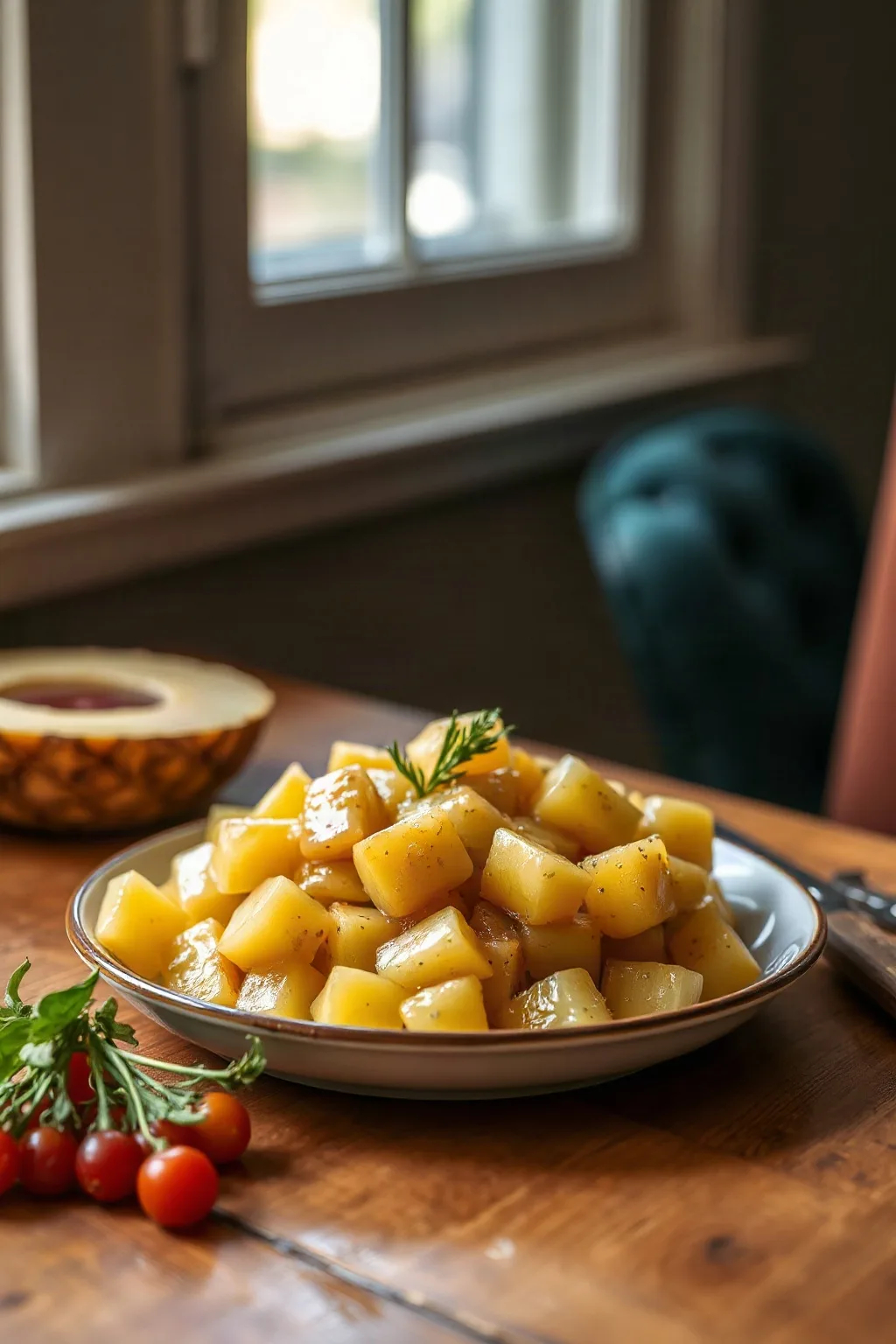 Tropical Pineapple Raisin Sauce