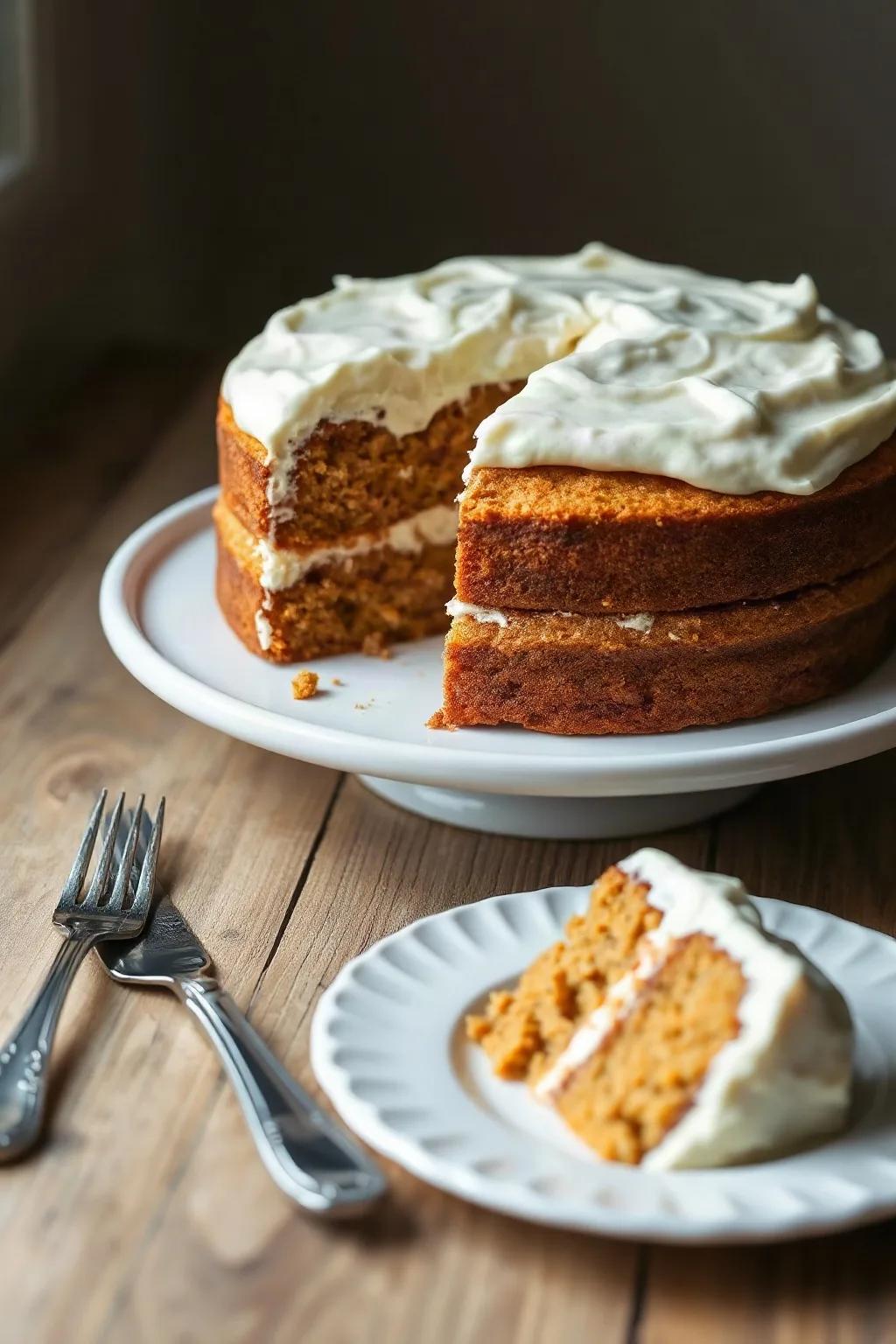 Classic Carrot Cake with Cream Cheese Frosting