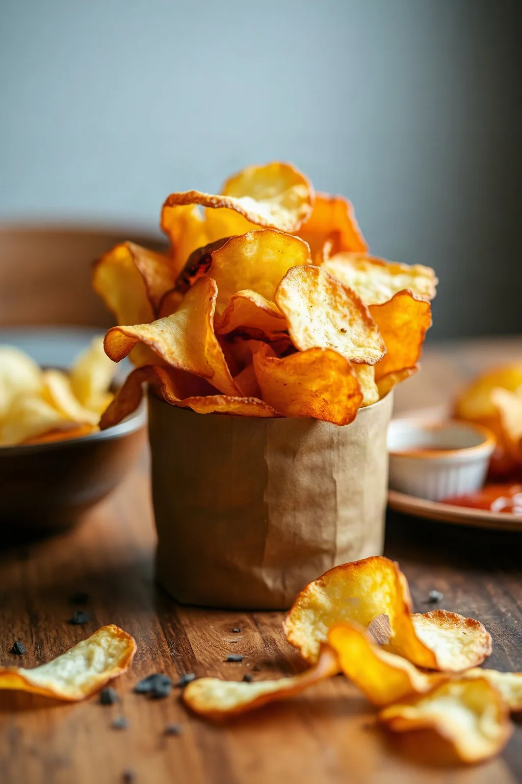 Papas Fritas Caseras Crujientes