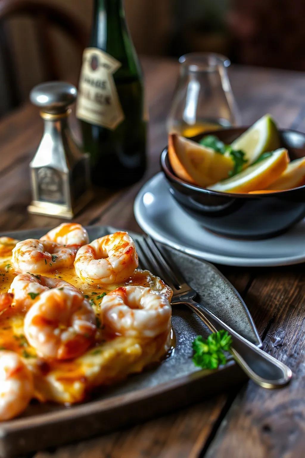 Shrimp Au Gratin: Creamy and Cheesy Delight