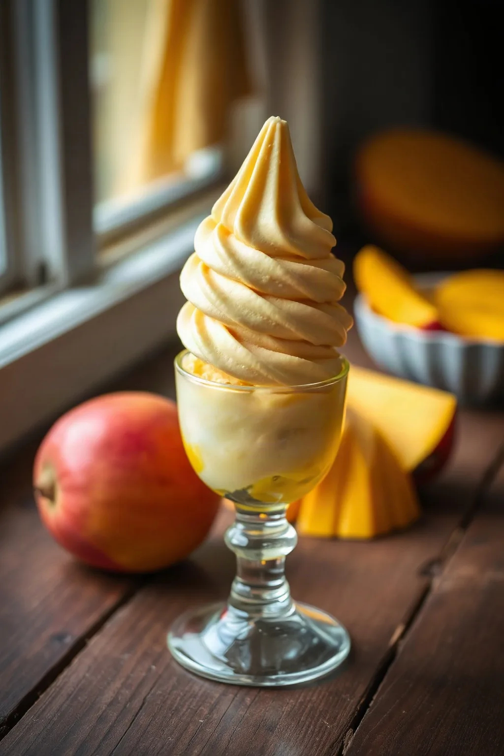 Crème Glacée Rapide à la Mangue
