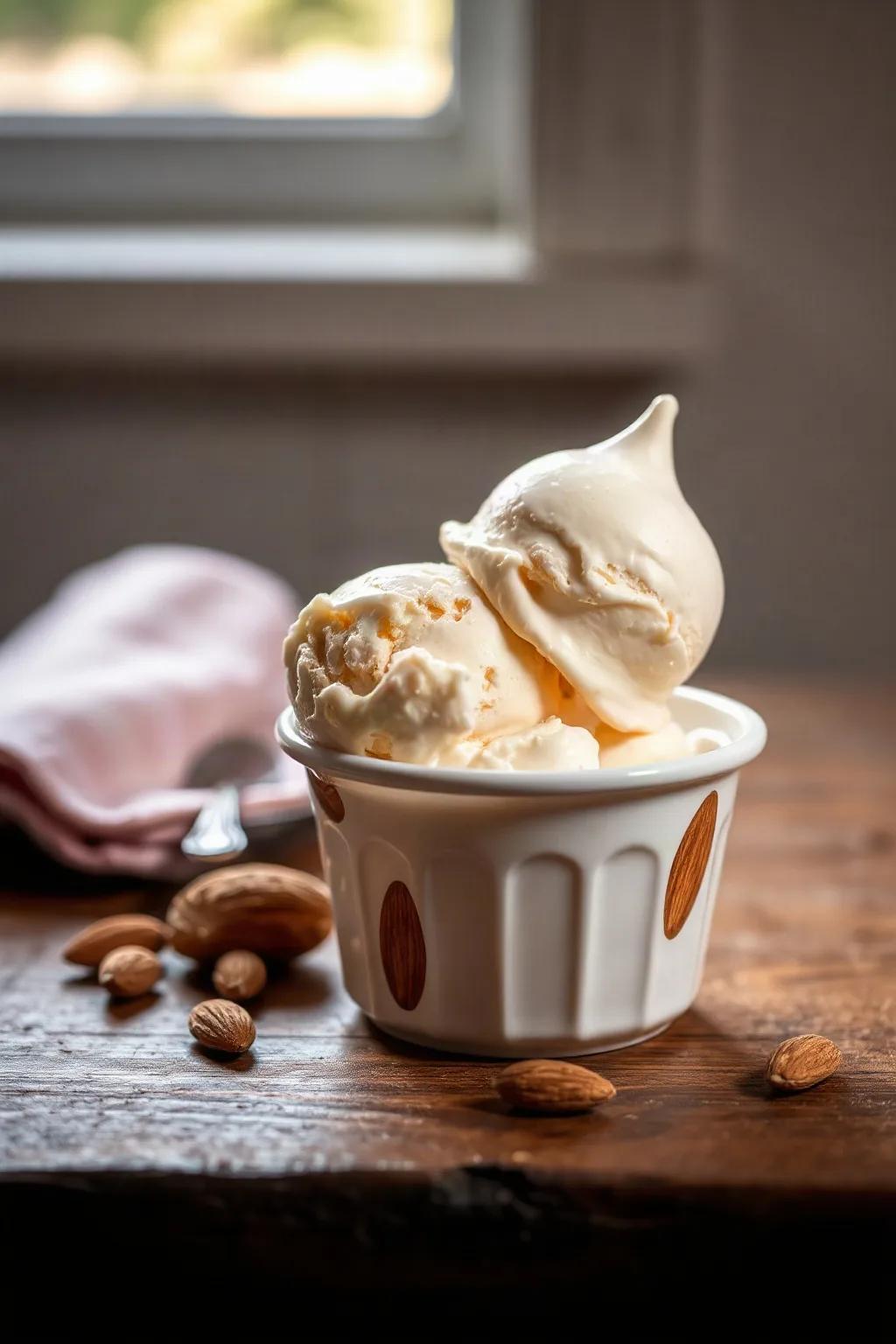 Almond Delight Ice Cream