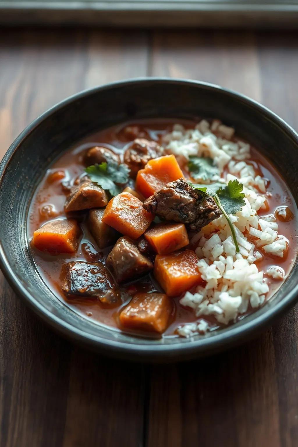 Hearty Goat Stew