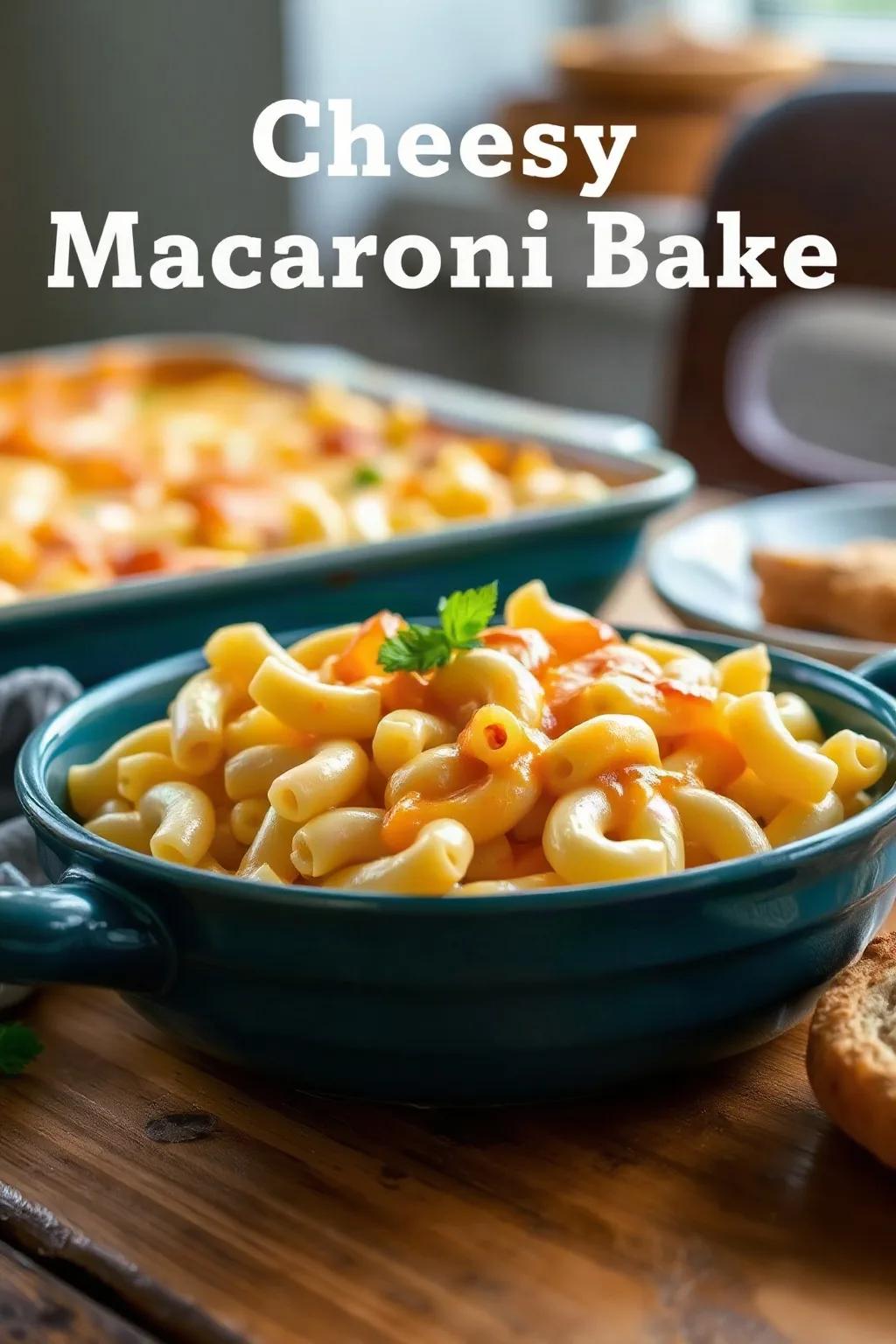 Cheesy Macaroni Bake