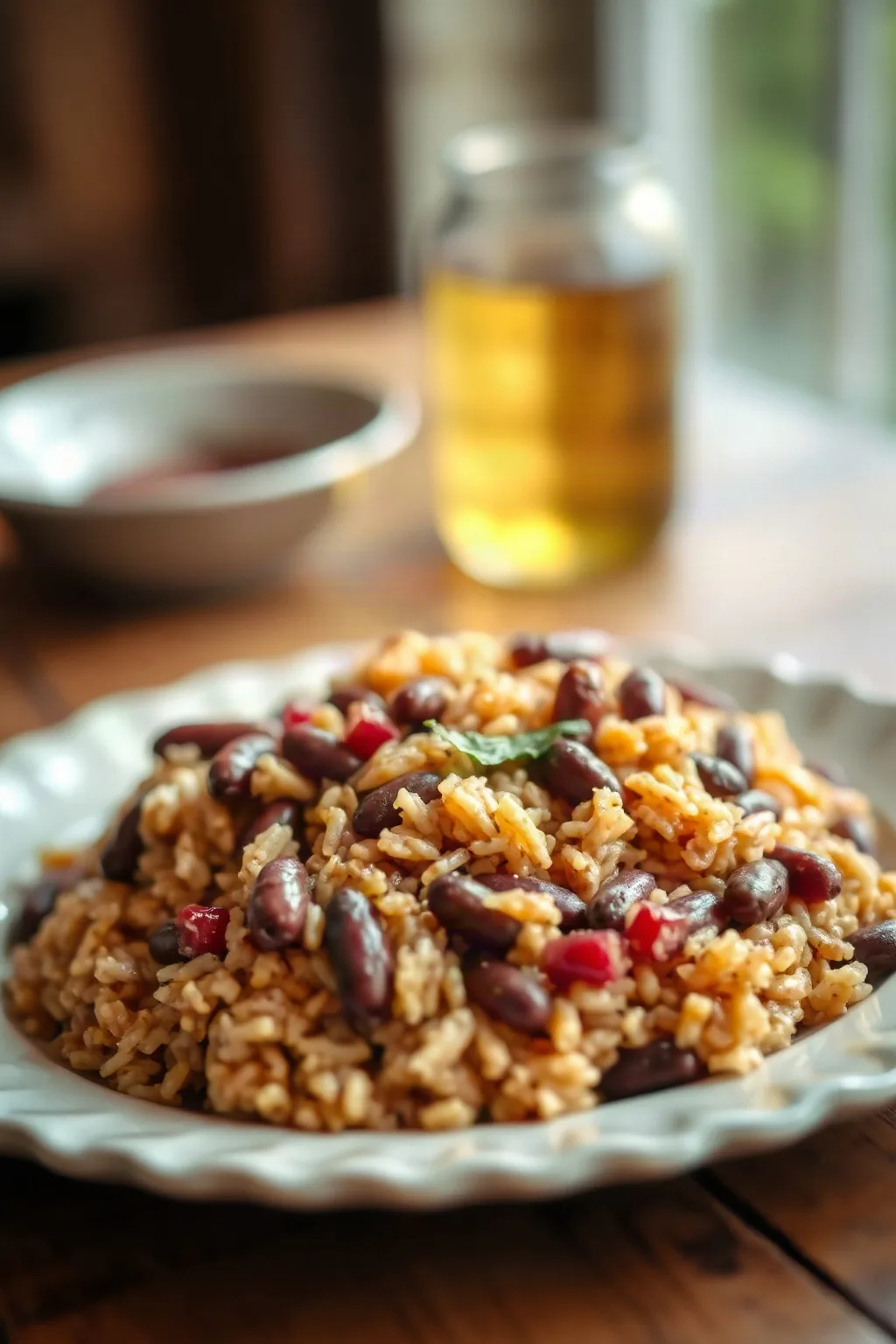 Arroz y Frijoles al Estilo Haitiano