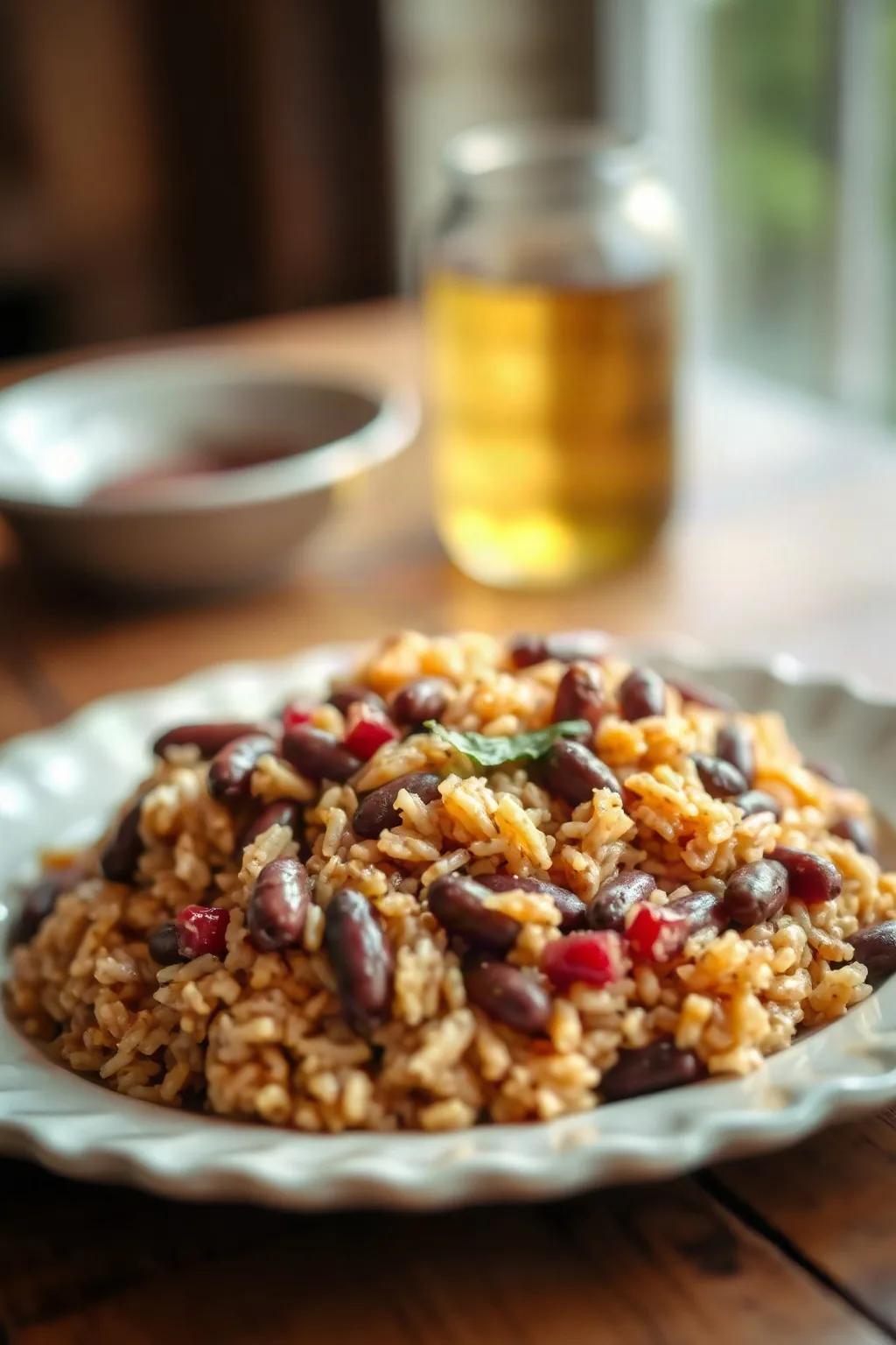 Haitian Style Rice and Beans
