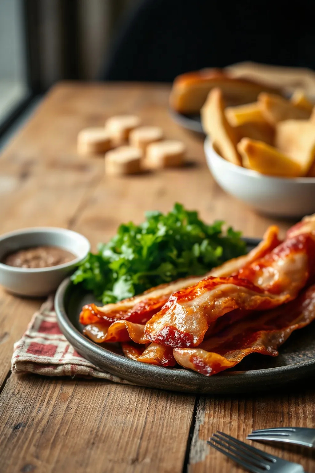 Bacon légèrement poivré Smyes