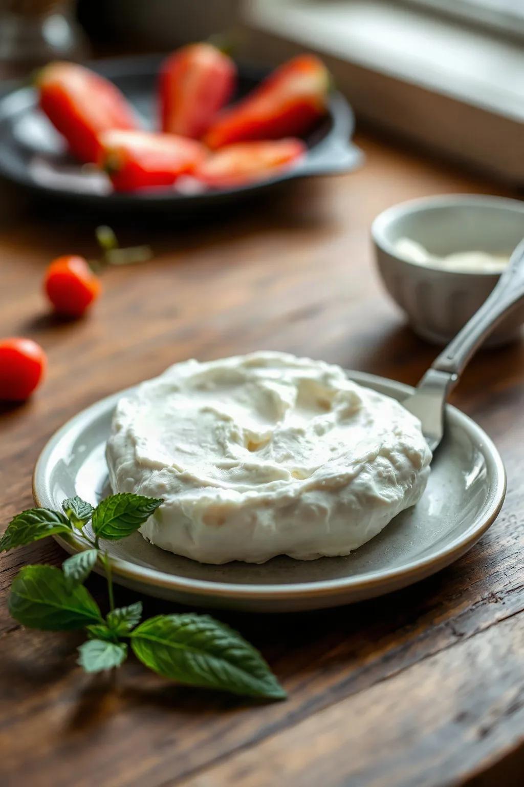 Receta de Sustituto Cremoso de Mascarpone
