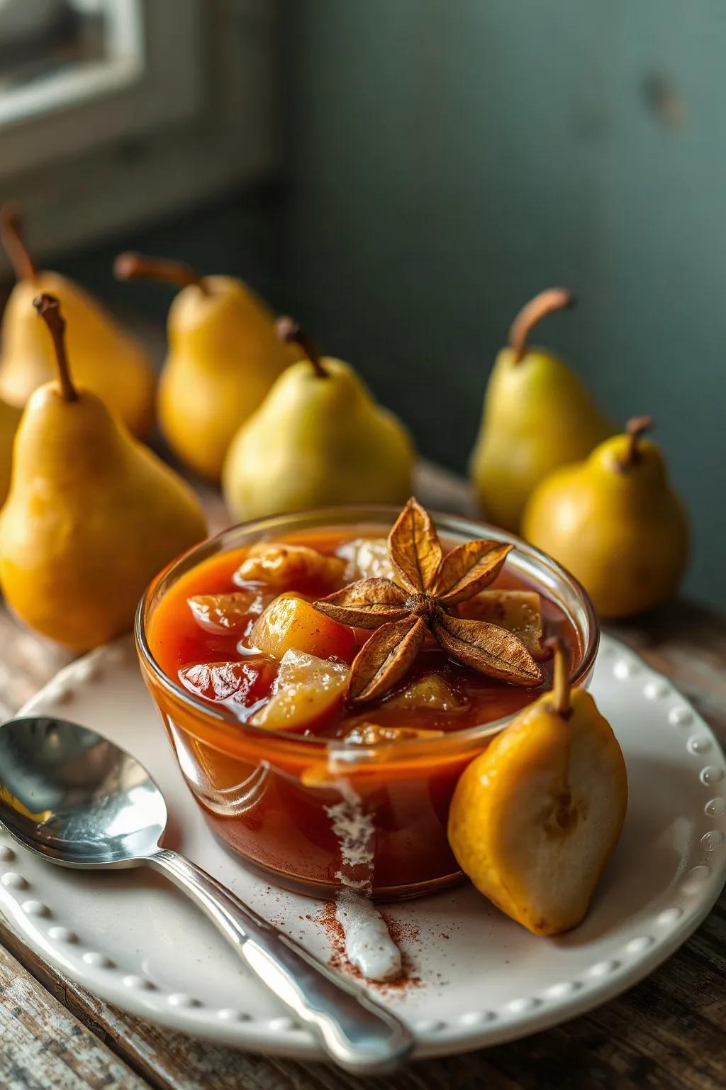 Spiced Pear Compote