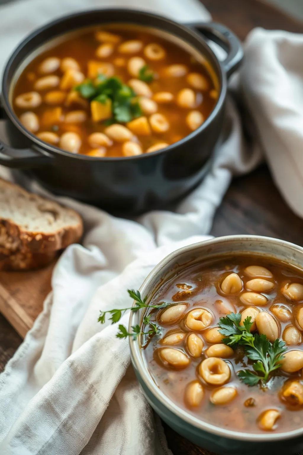 Sopa de Frijoles Gourgane
