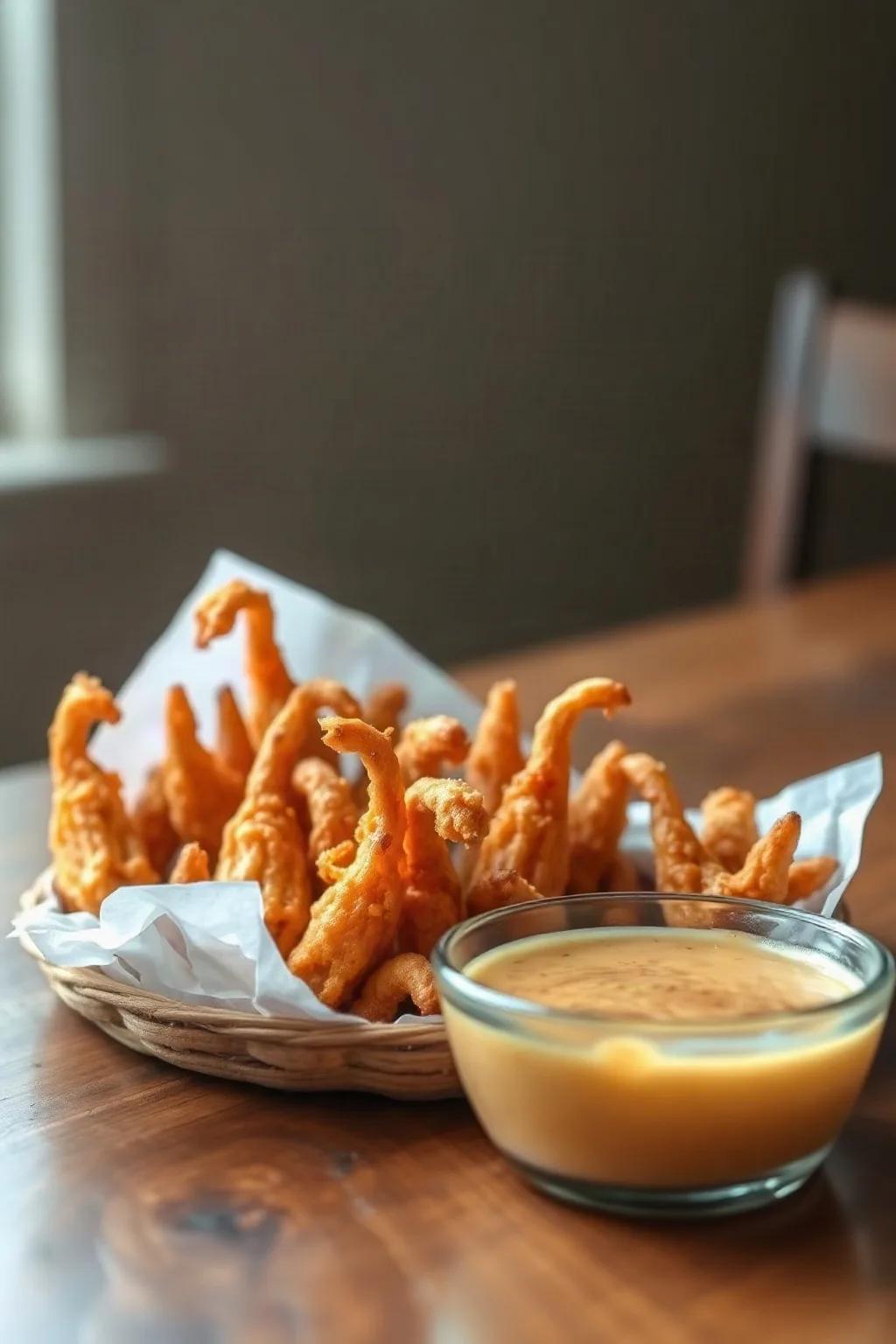 Crispy Fried Onion Flowers