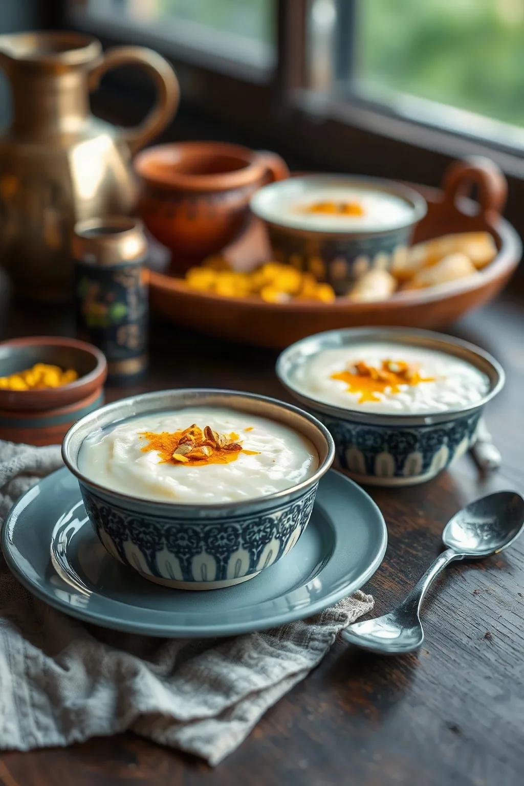 Arroz con Leche de Basmati con Cardamomo y Azafrán