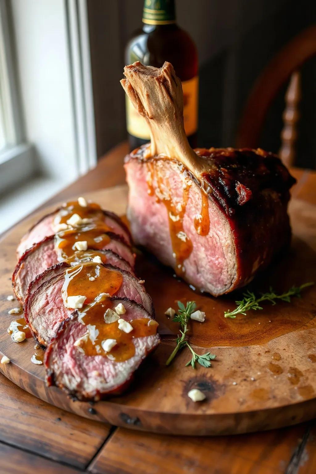 Marinade au sirop d'érable et raifort pour viande sauvage