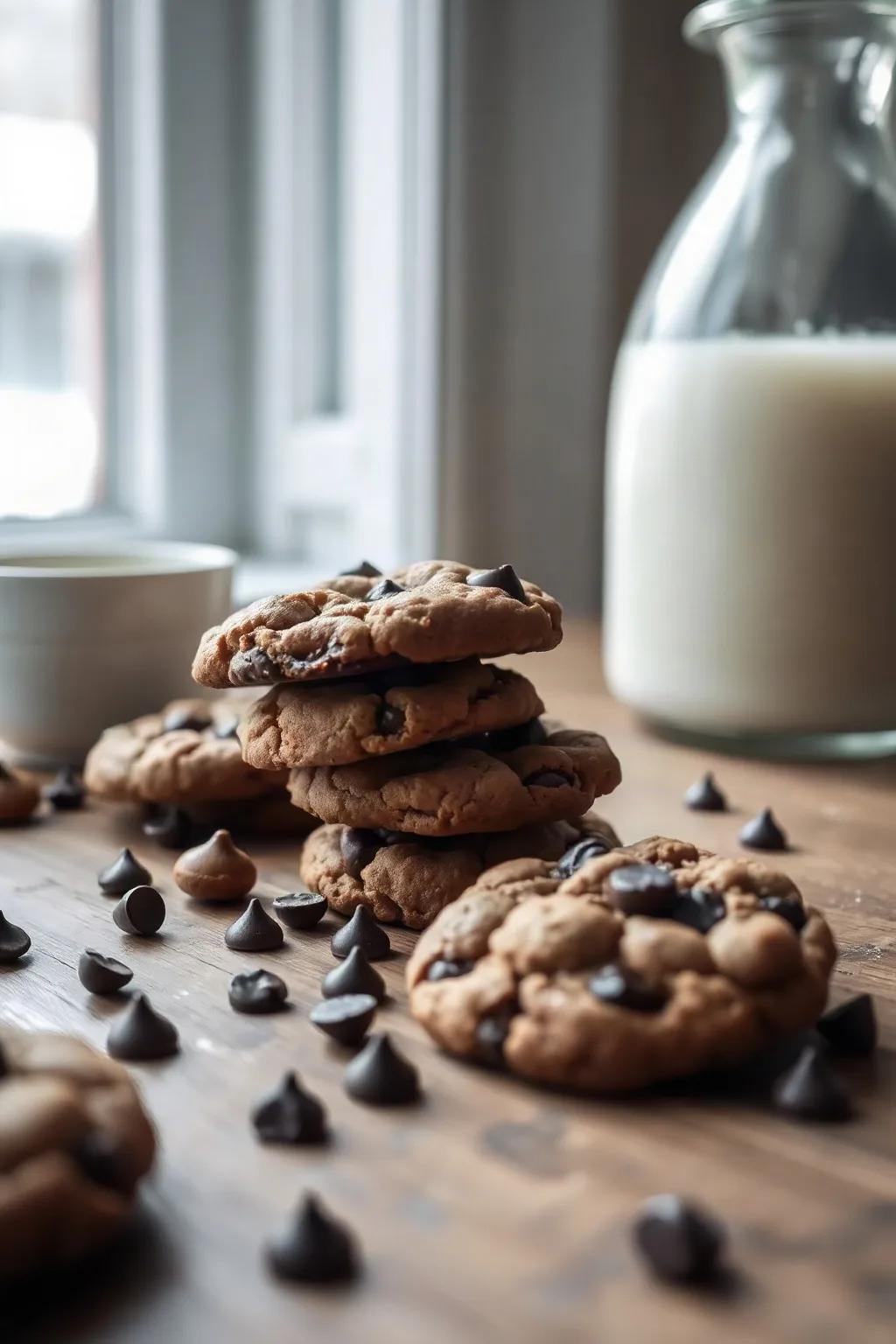 Galletas de Chispas de Chocolate en Un Solo Tazón