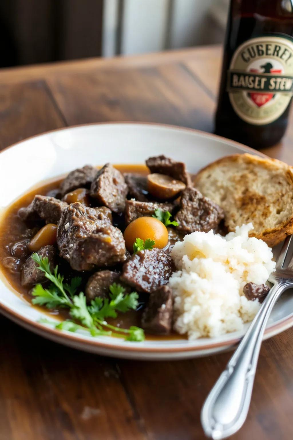 Beer Braised Beef Stew