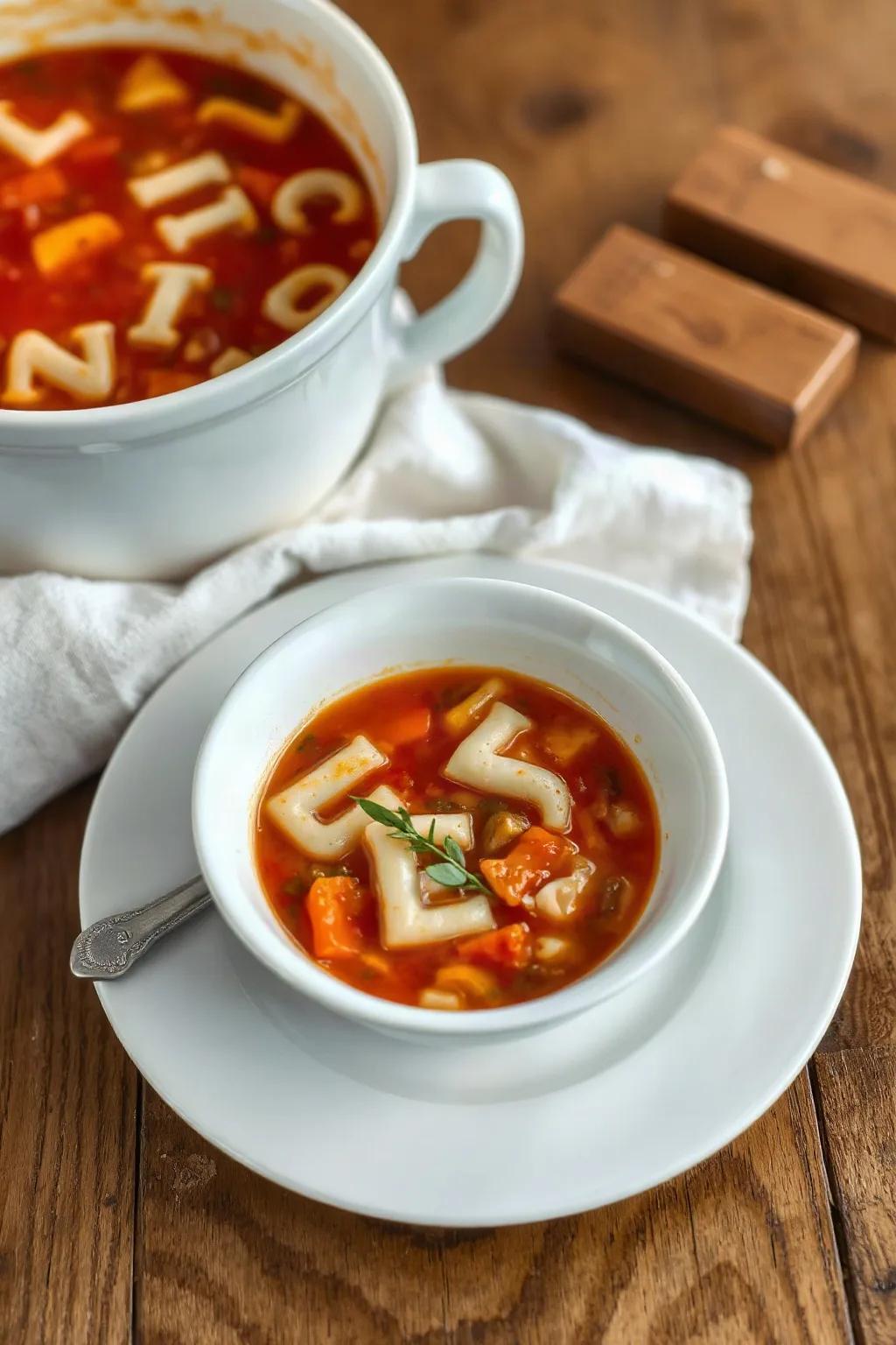 Soupe alphabet