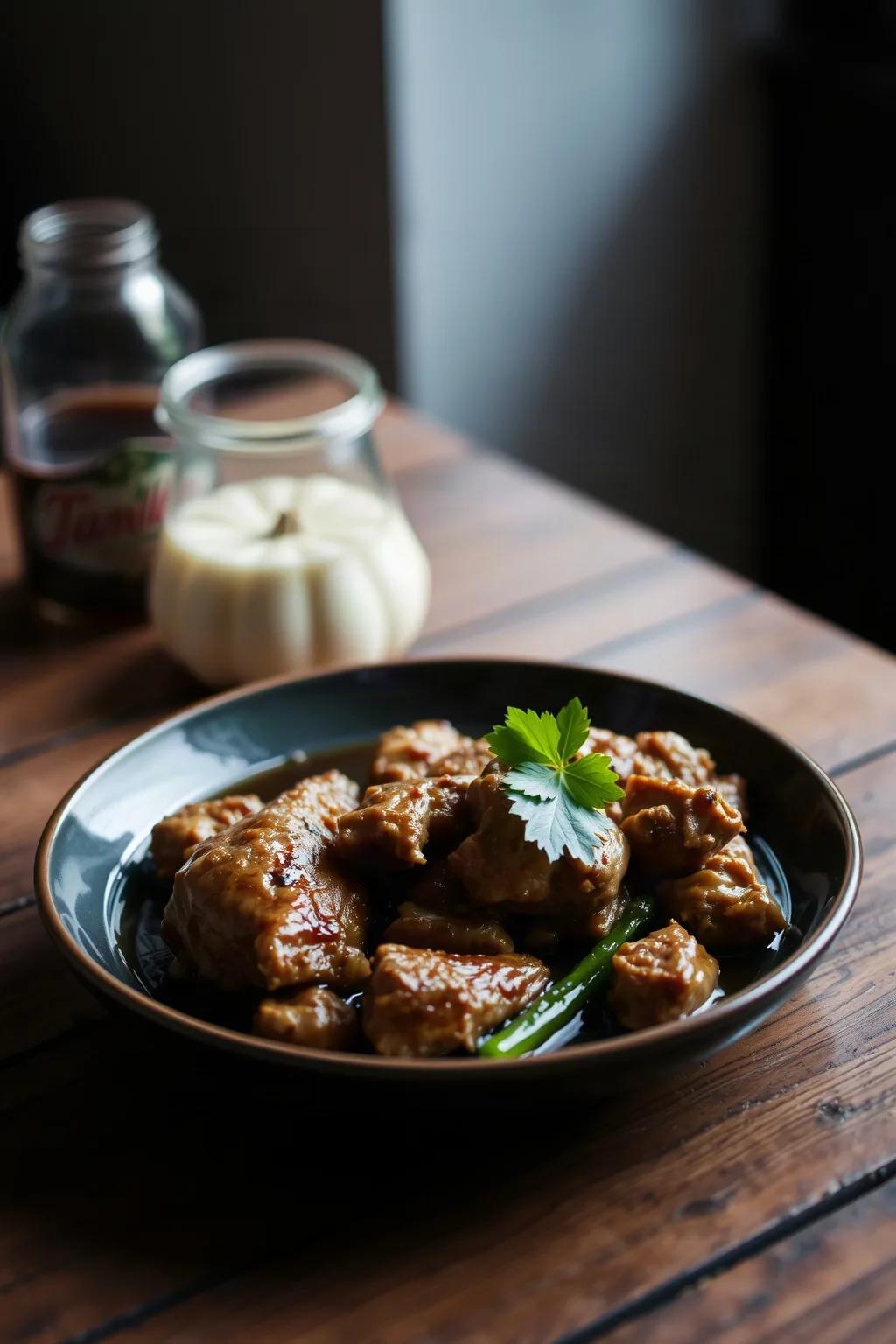Receta Clásica de Pollo Adobo Filipino